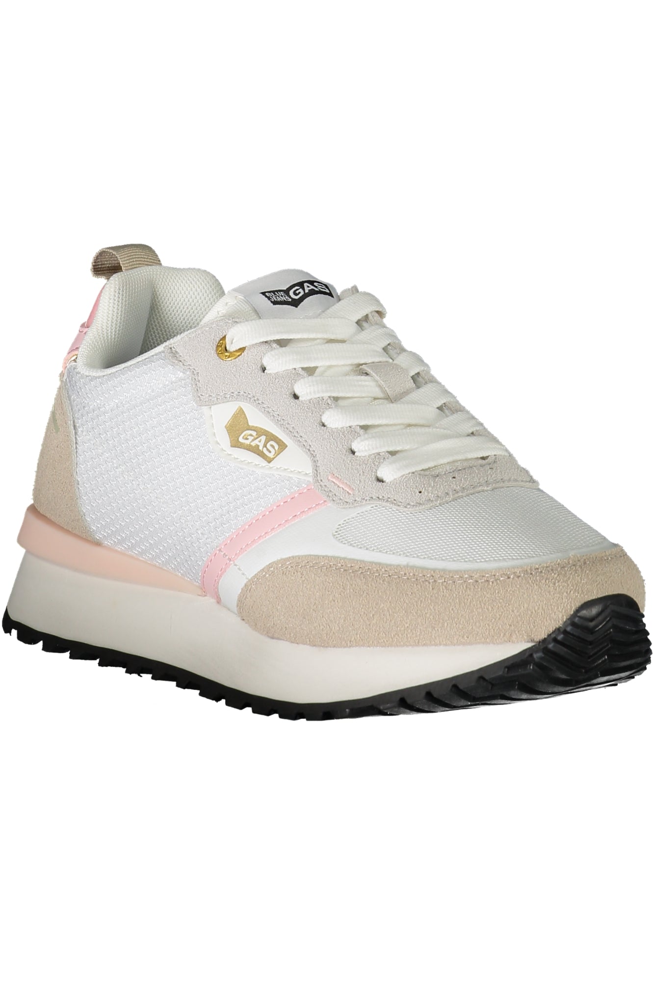 Pink women's sports shoes