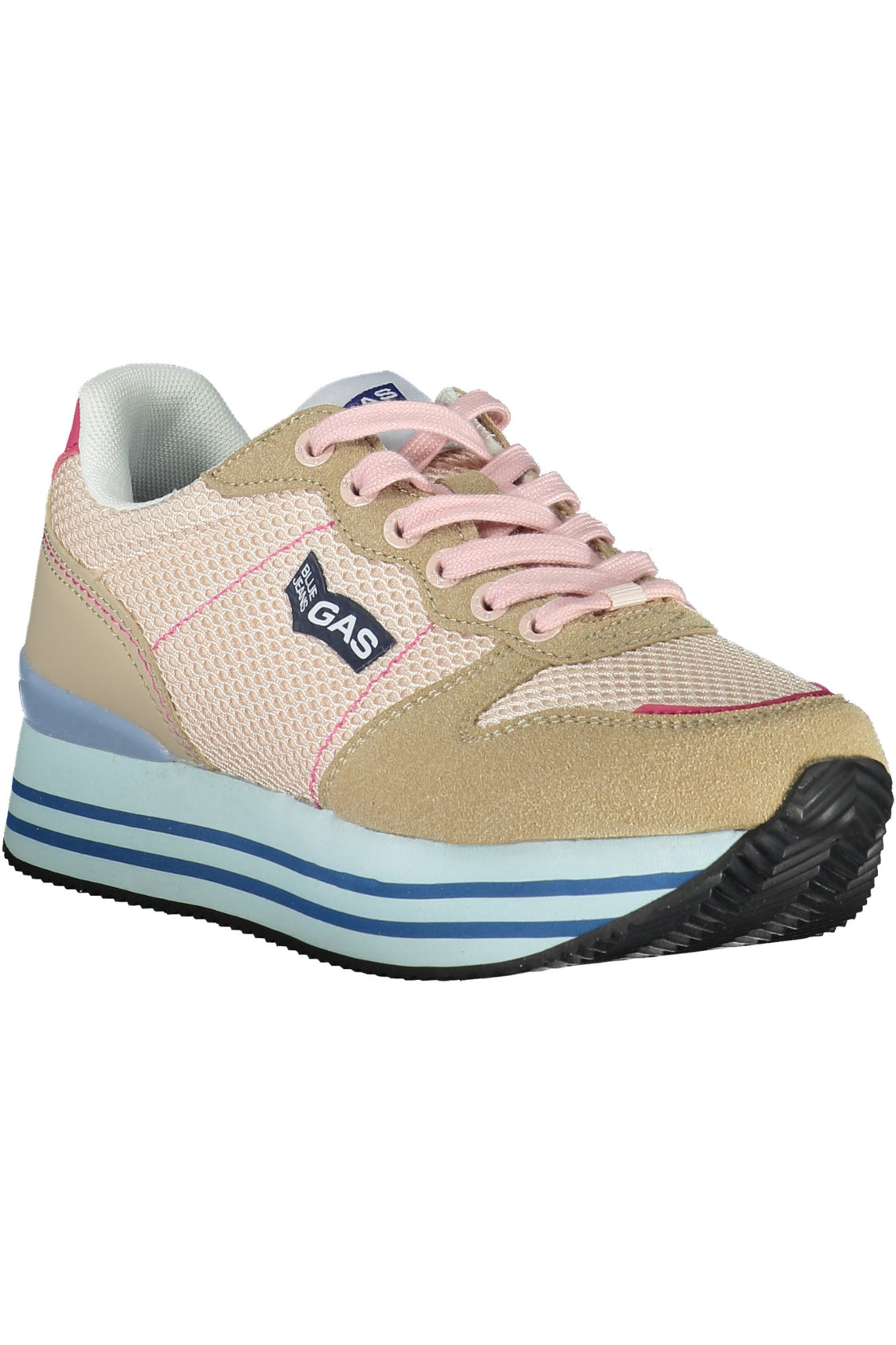 Pink women's sports shoes