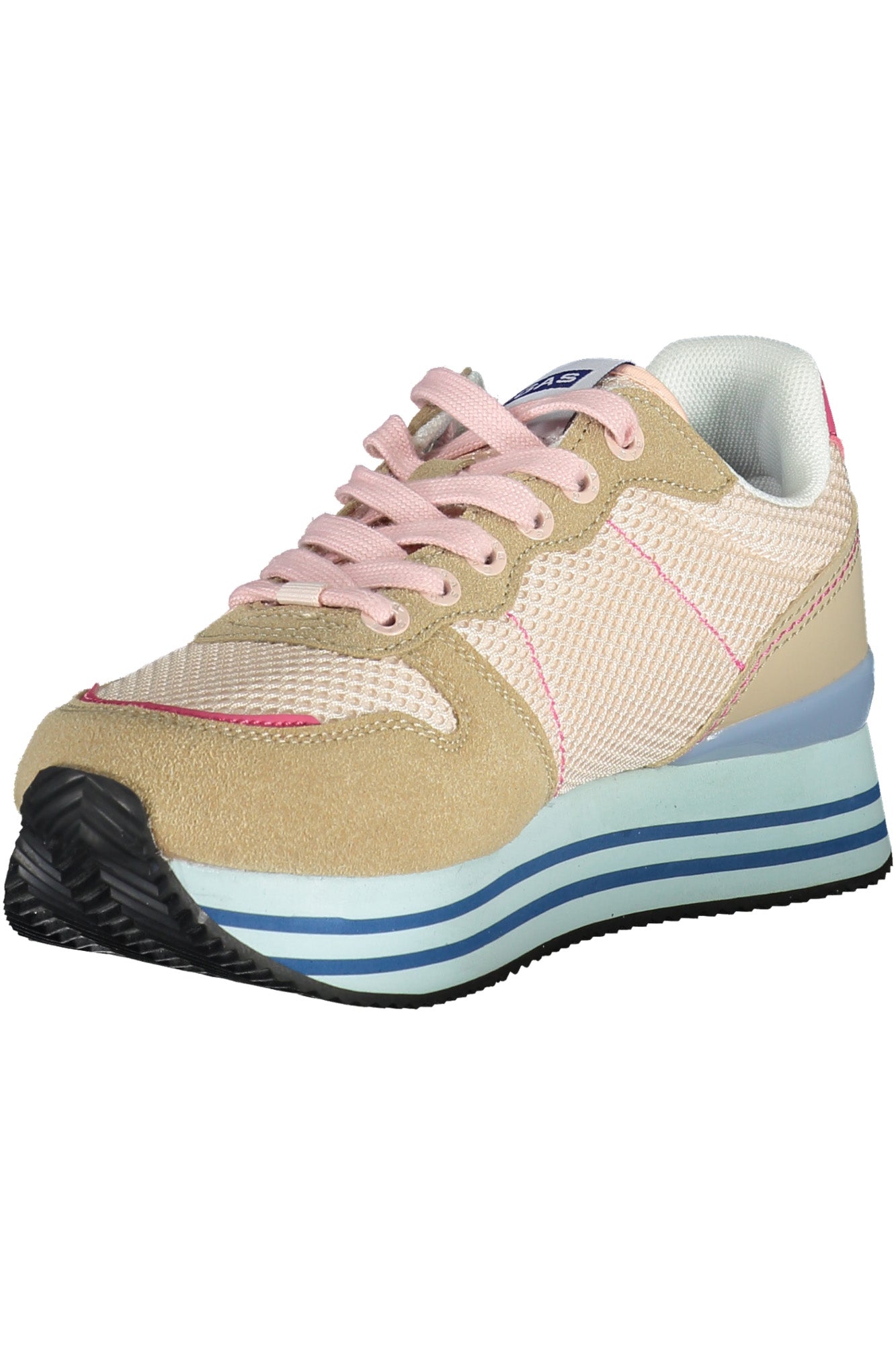 Pink women's sports shoes