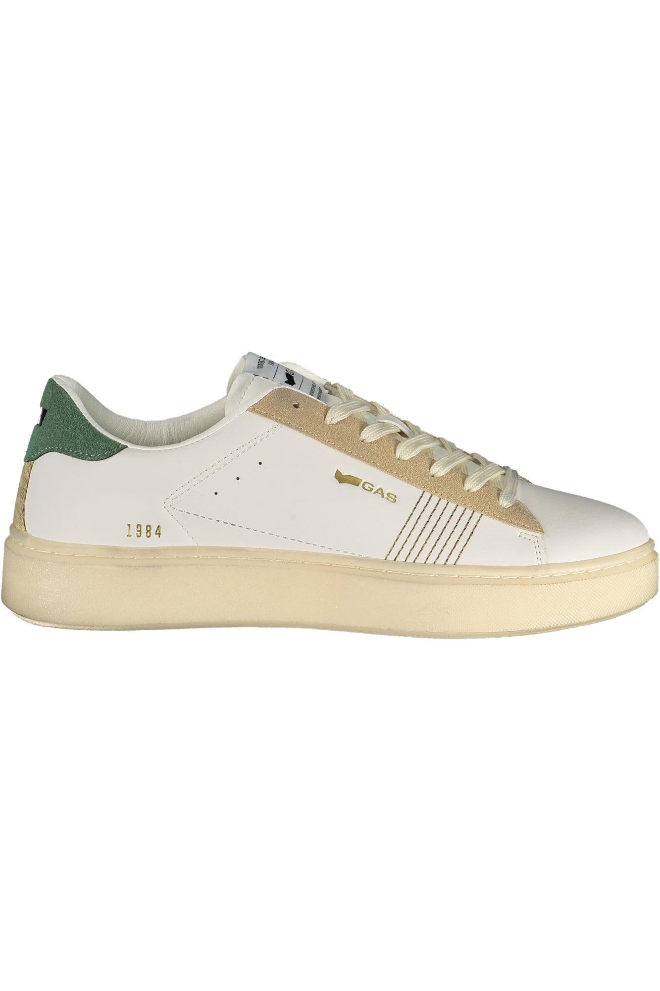 GAS GAS MEN'S WHITE SPORTS FOOTWEAR - White