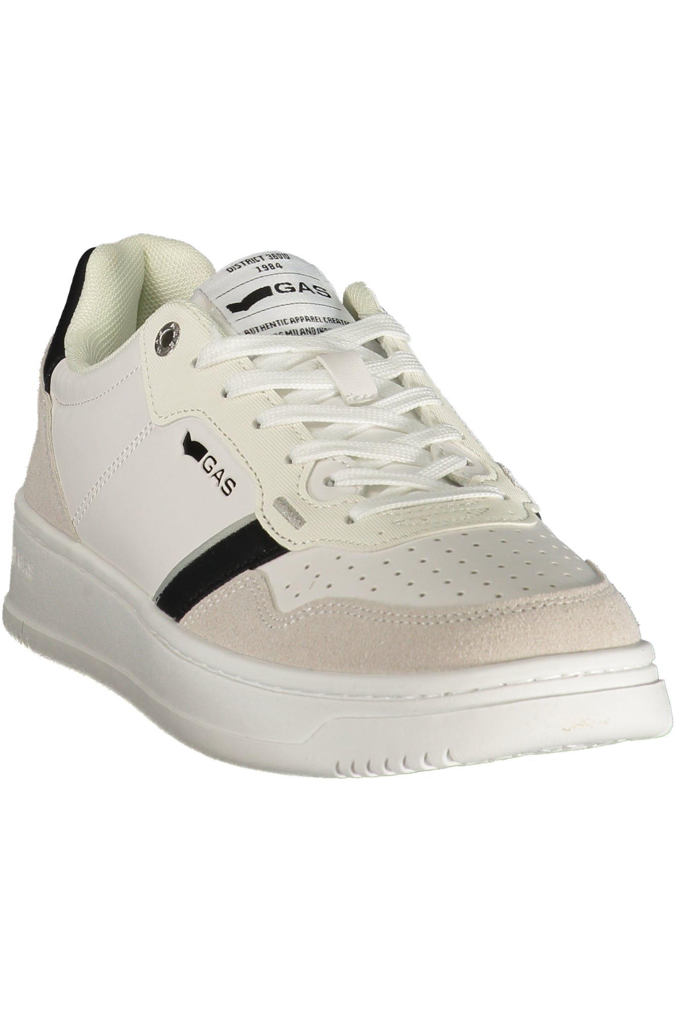 GAS GAS MEN'S WHITE SPORTS FOOTWEAR - White