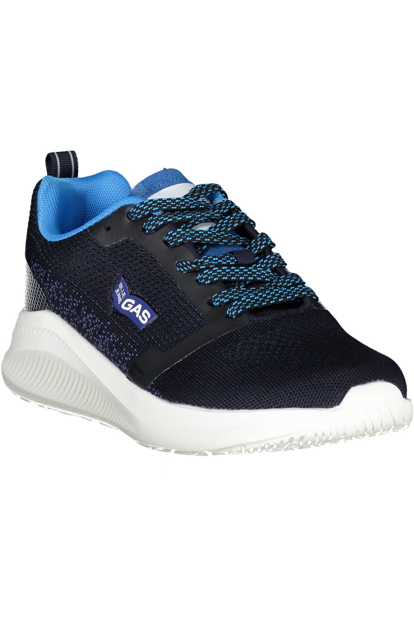 Blue man sport shoes