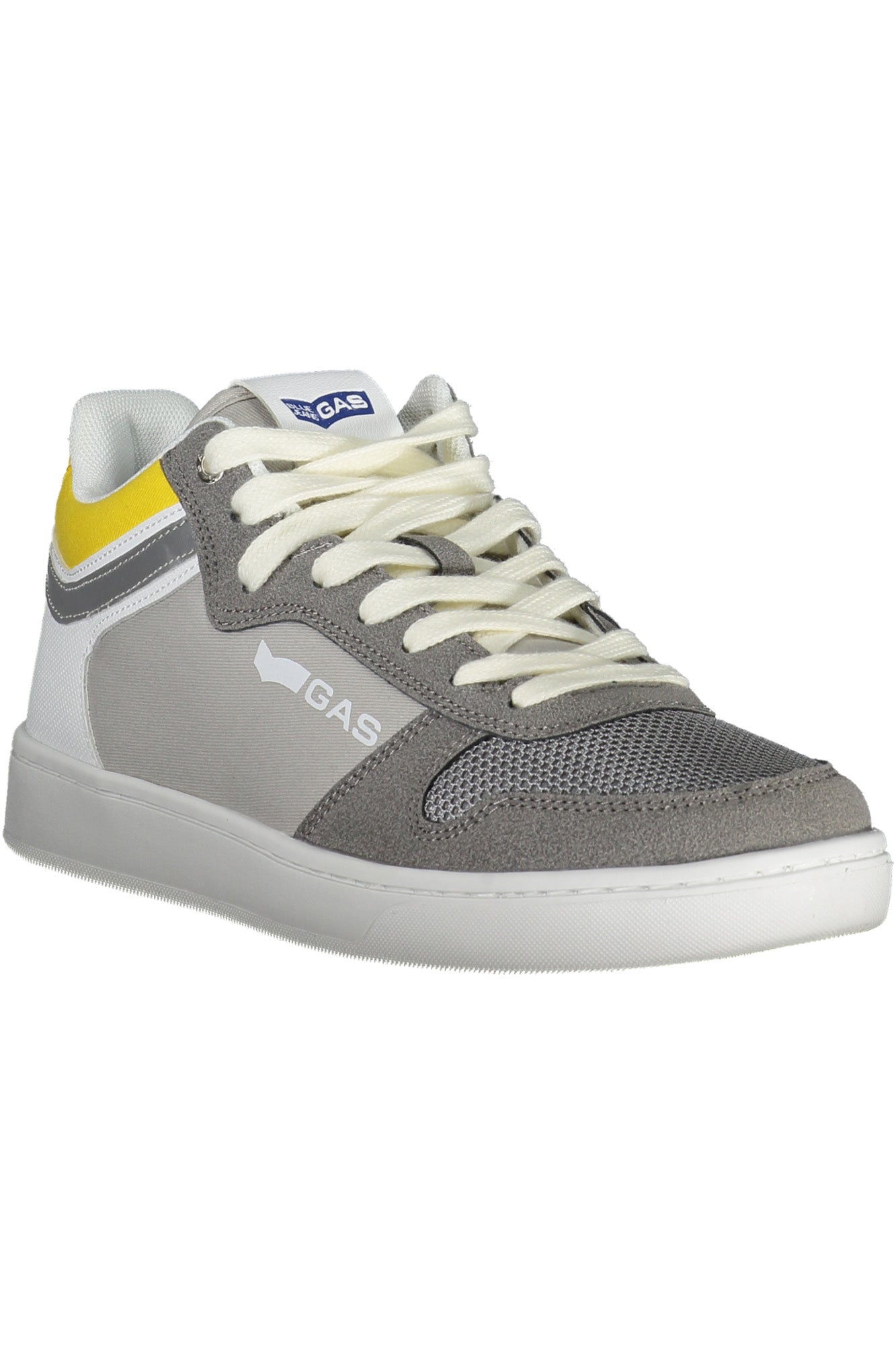 Gray men's sports shoes