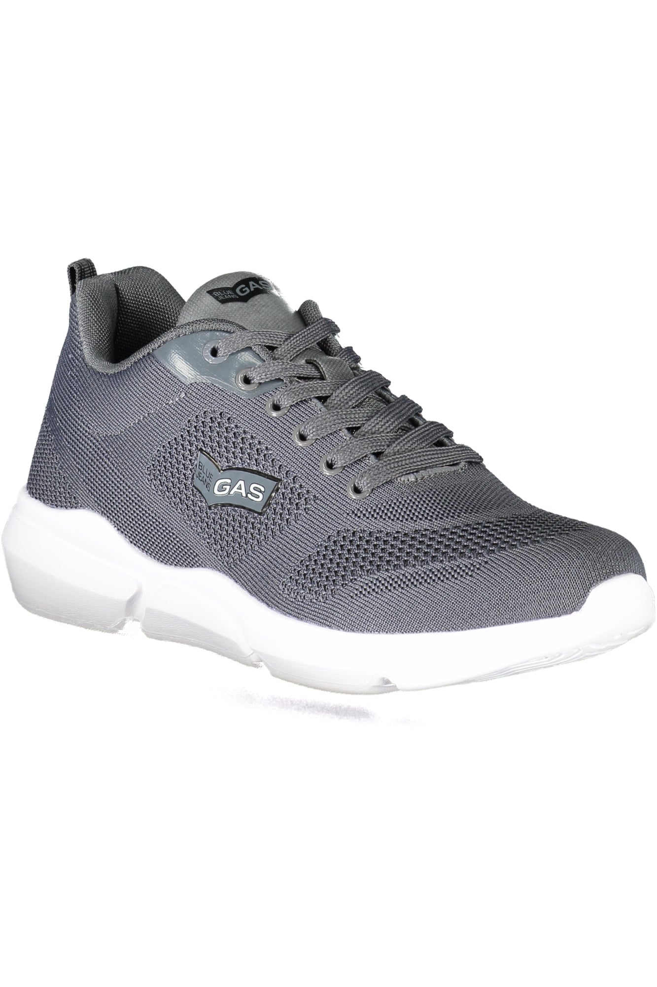 Gray men's sports shoes
