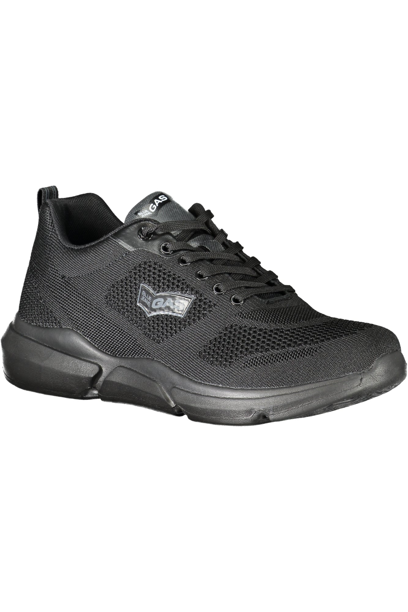 Black men's sports shoes