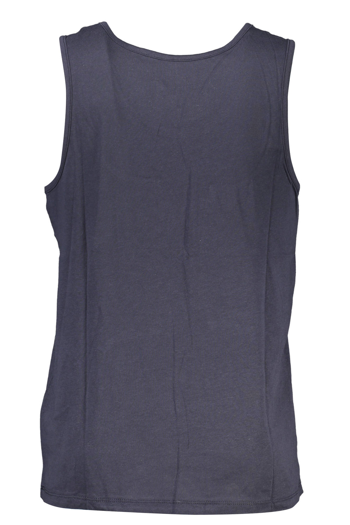 Man blue tank top
