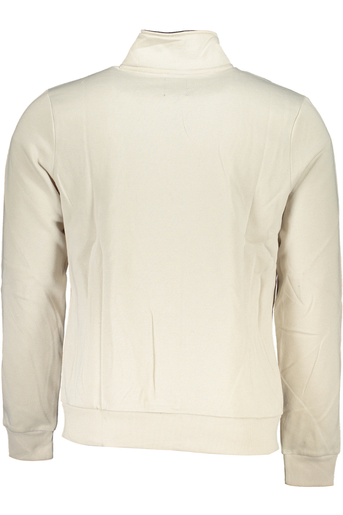 Men's white zip sweatshirt