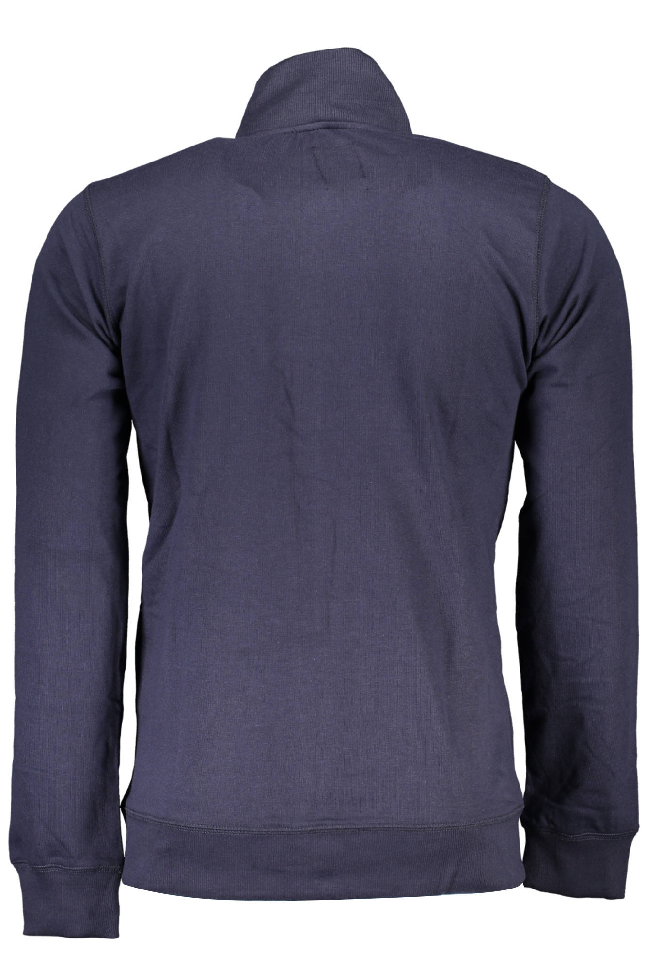 Men's blue zipped sweatshirt