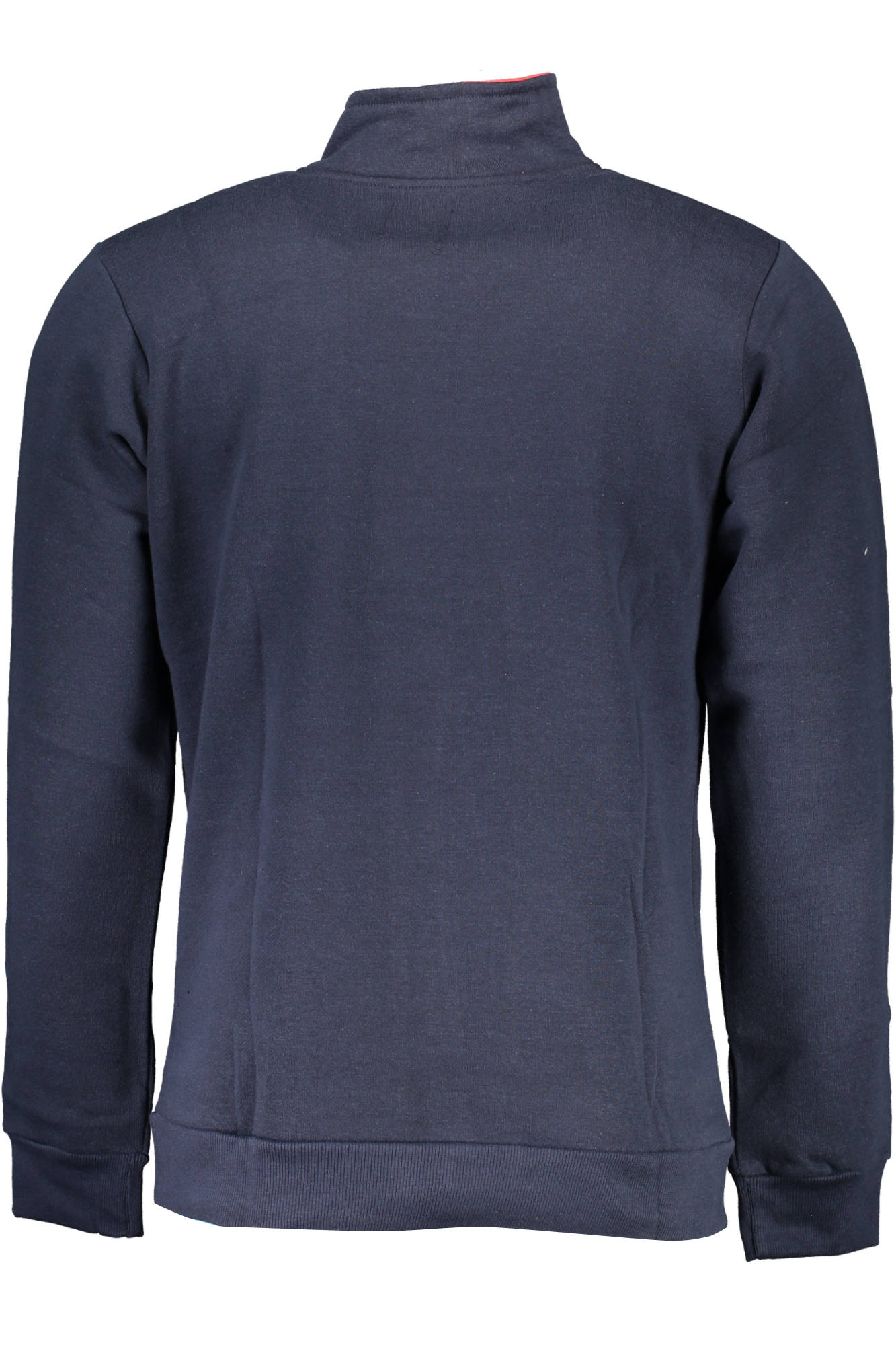 Men's blue sweatshirt with zip