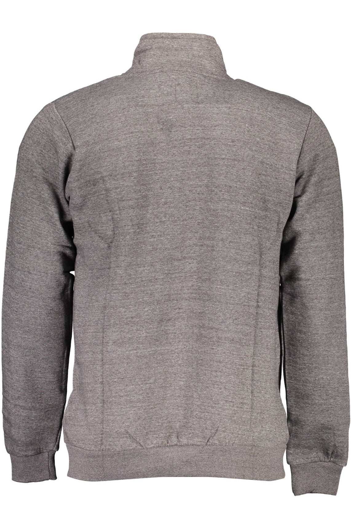 Sweatshirt with zip man gray