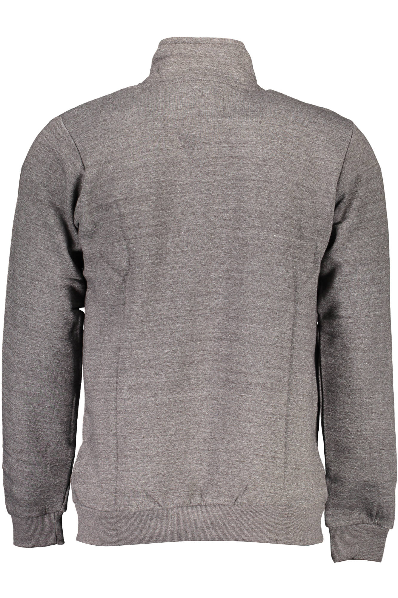 Sweatshirt with zip man gray
