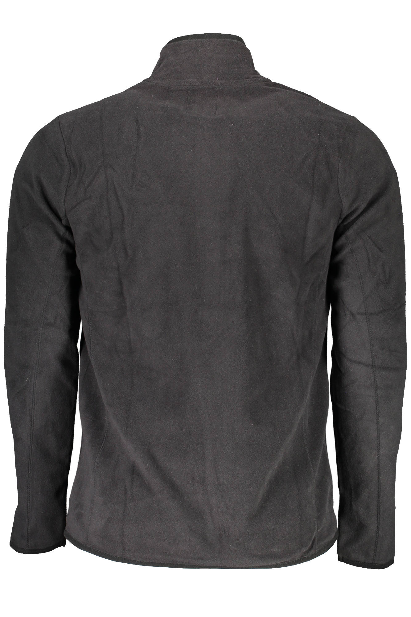 Men's black sweatshirt with zip