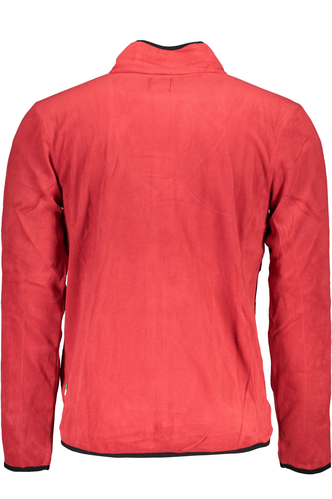 Men's red zip sweatshirt