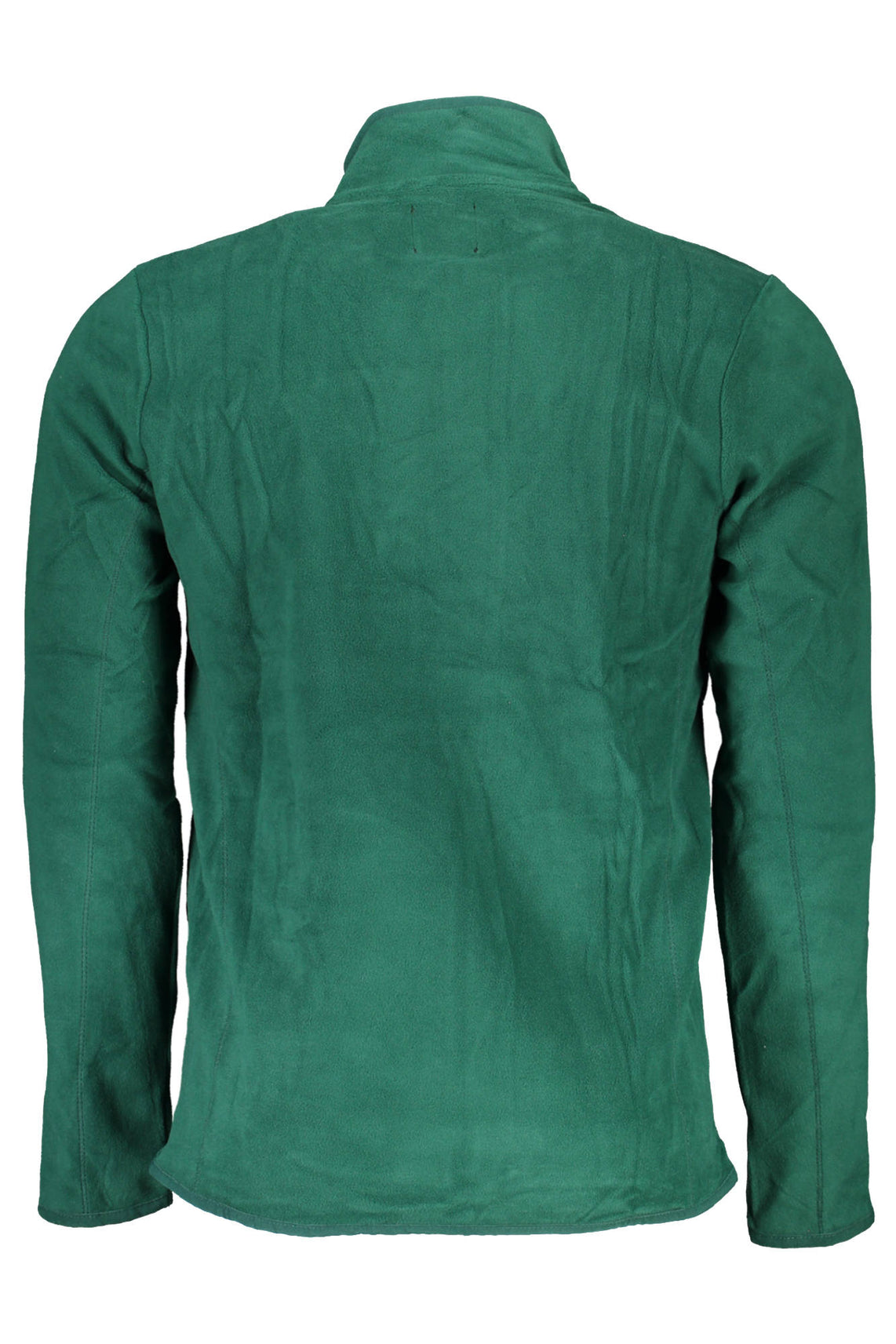 Sweatshirt with zip man green