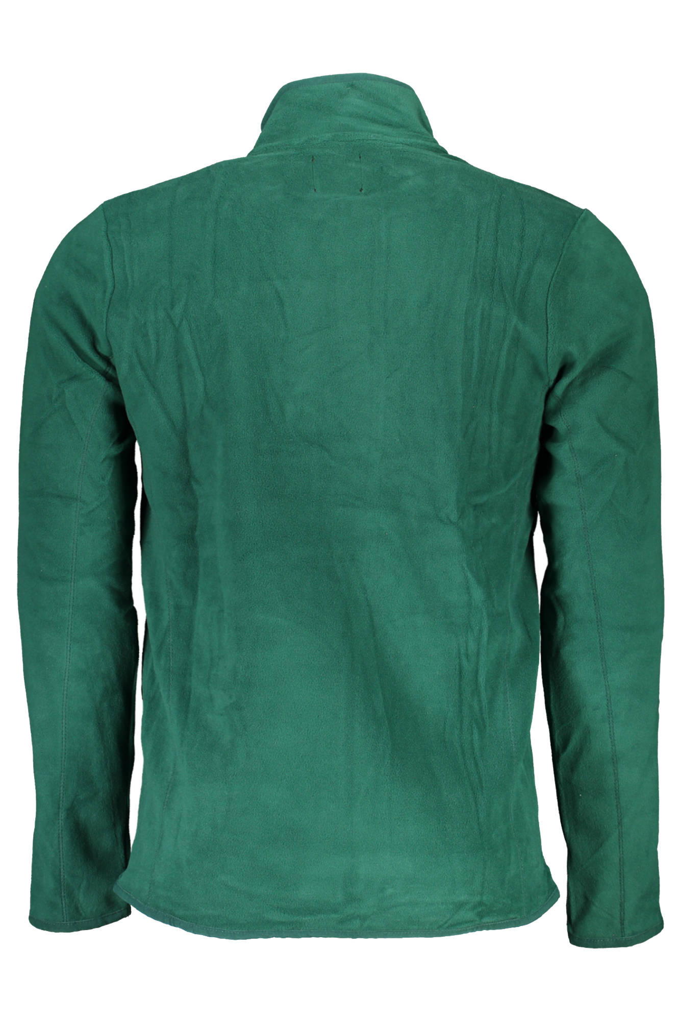 Sweatshirt with zip man green