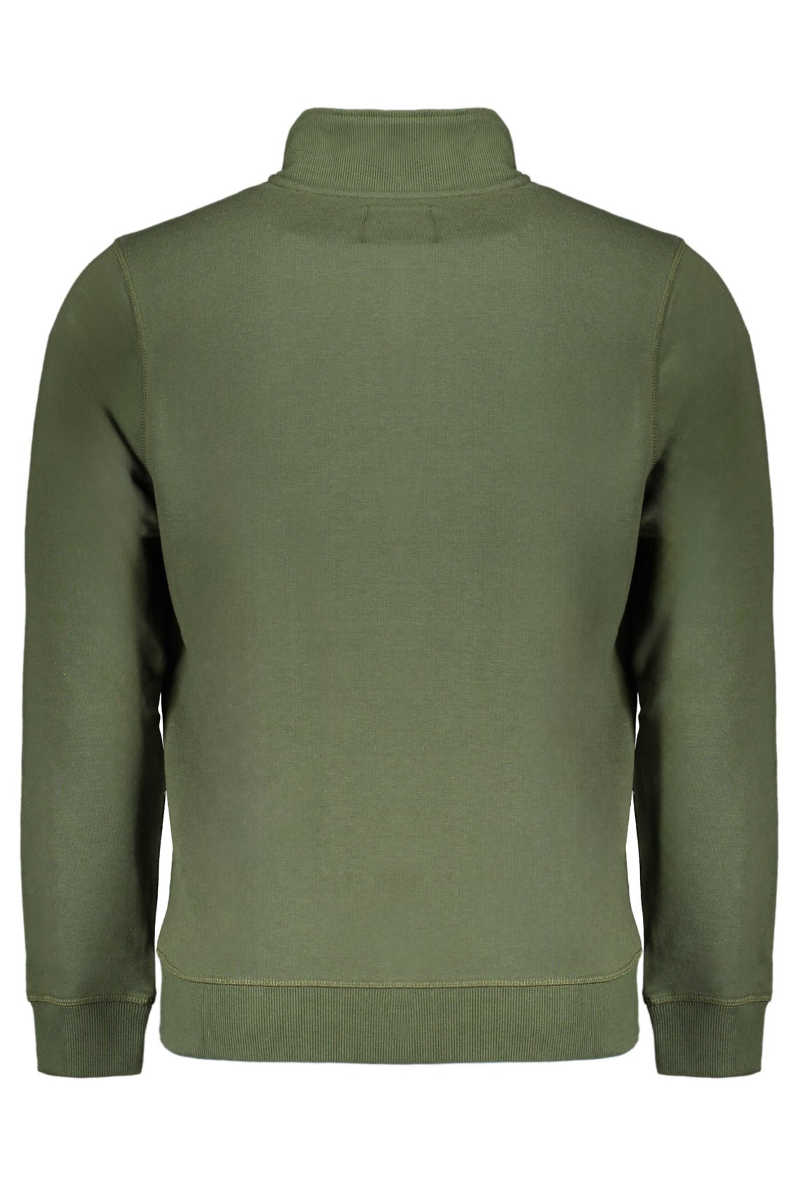 GIAN MARCO VENTURI GIAN MARCO VENTURI MEN'S GREEN ZIP SWEATSHIRT - Verde