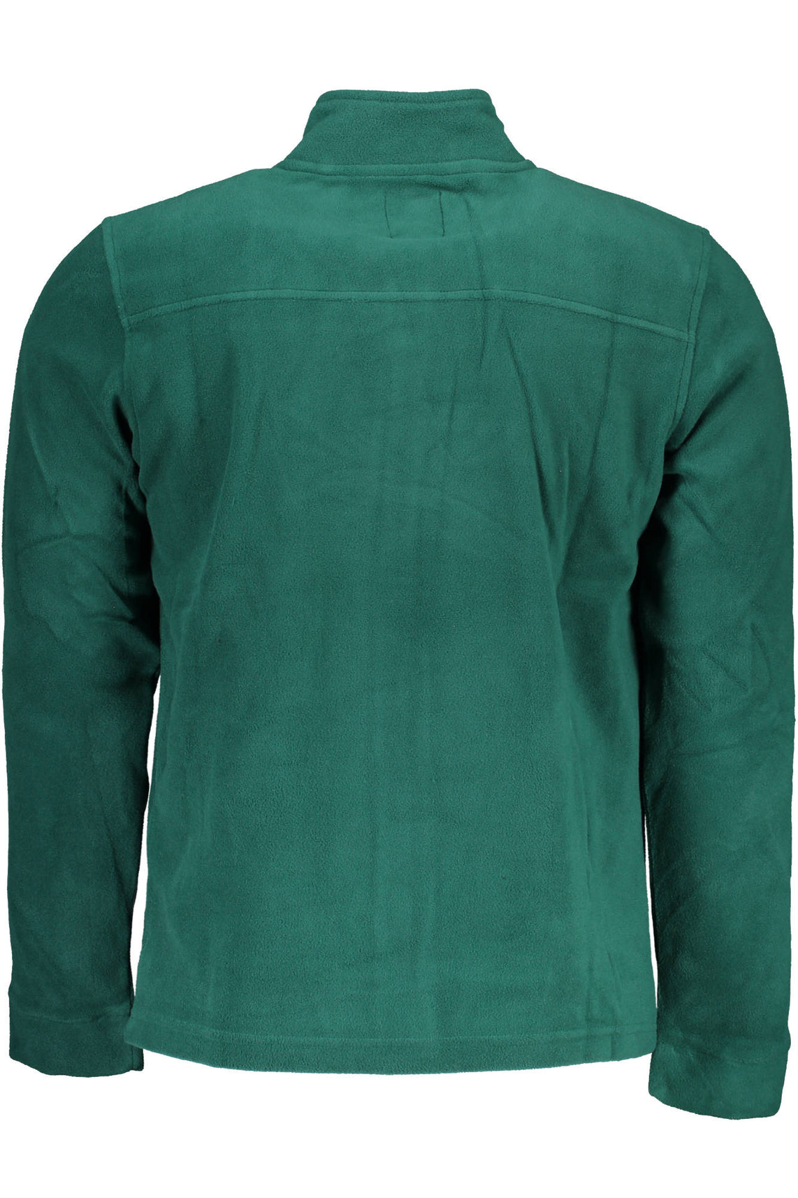 Sweatshirt with zip man green