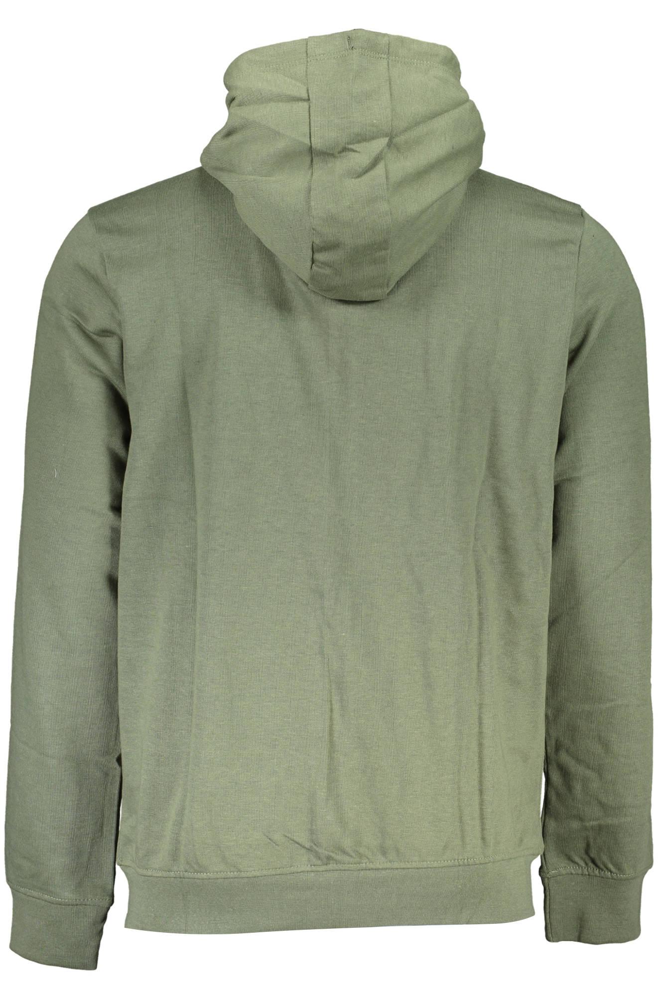 Men's green zipped sweatshirt