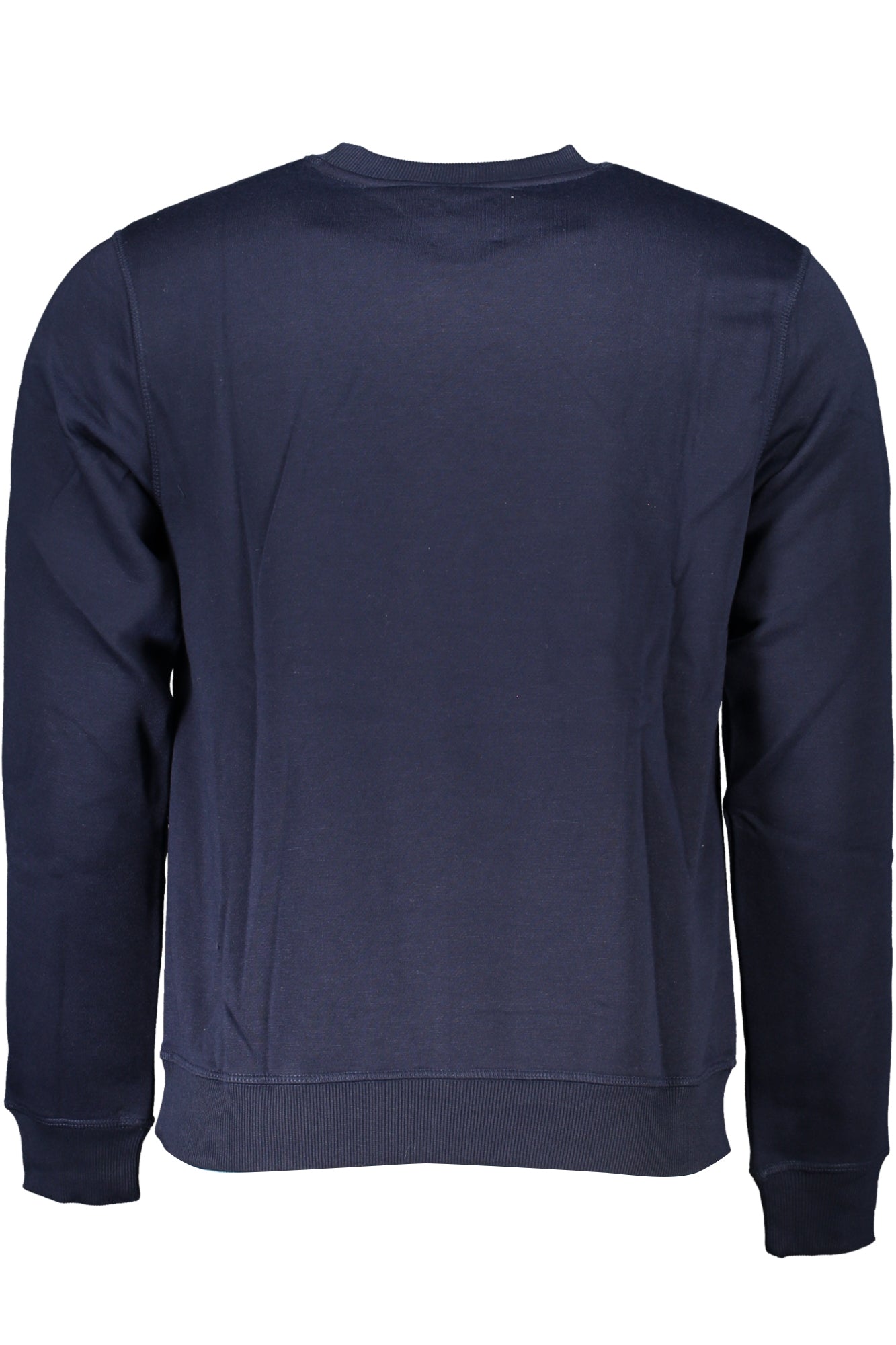 Men's blue zipless sweatshirt