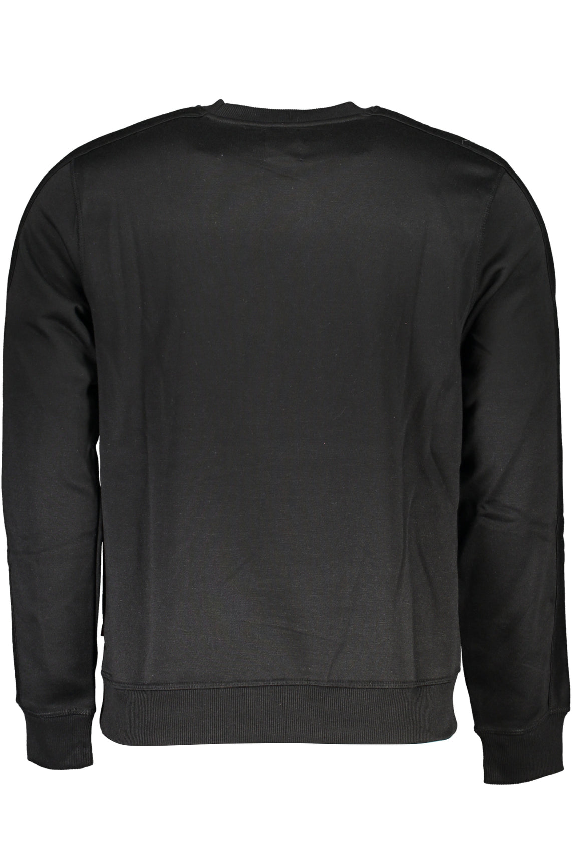 Black men's zipless sweatshirt
