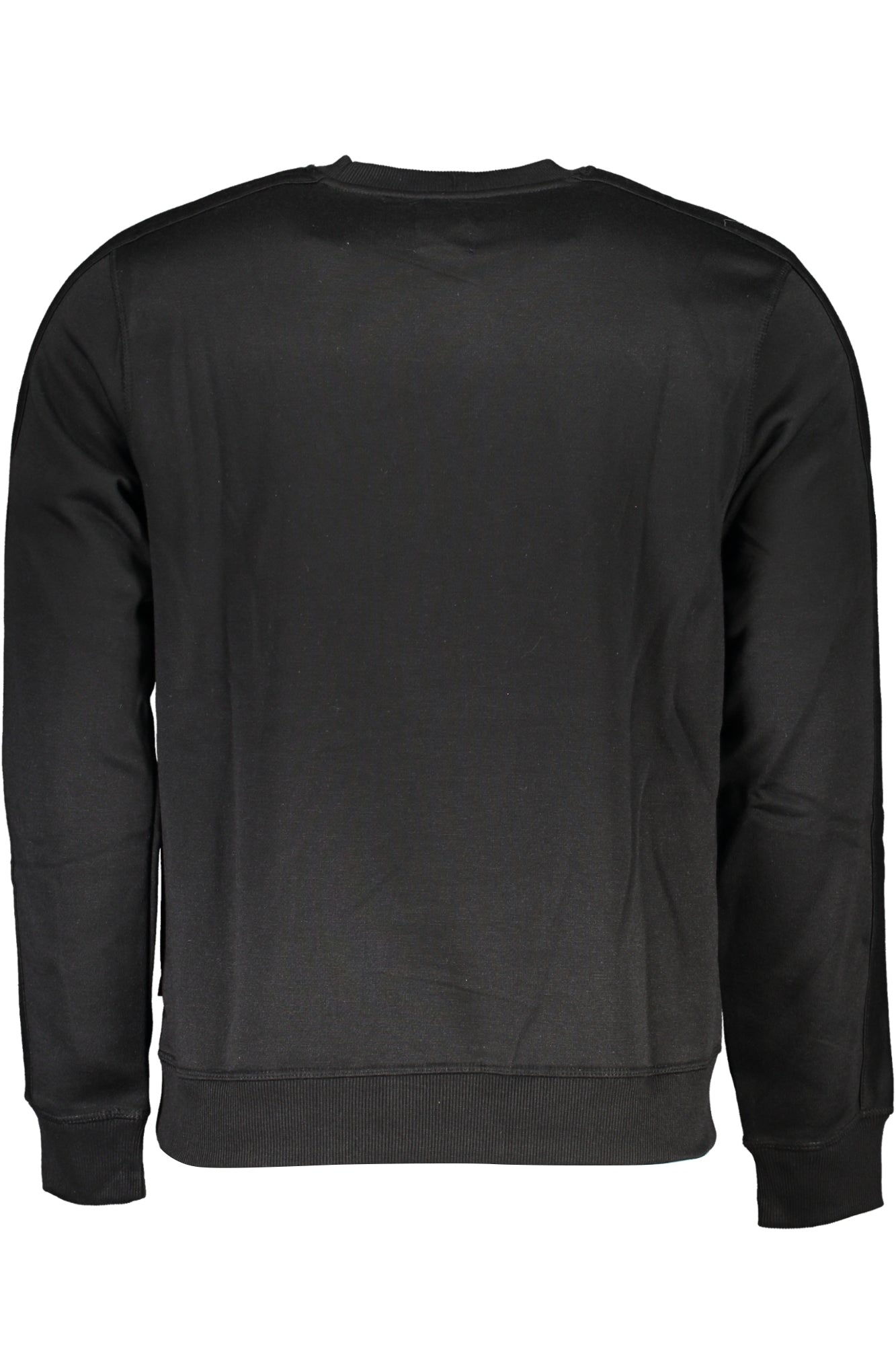 Black men's zipless sweatshirt