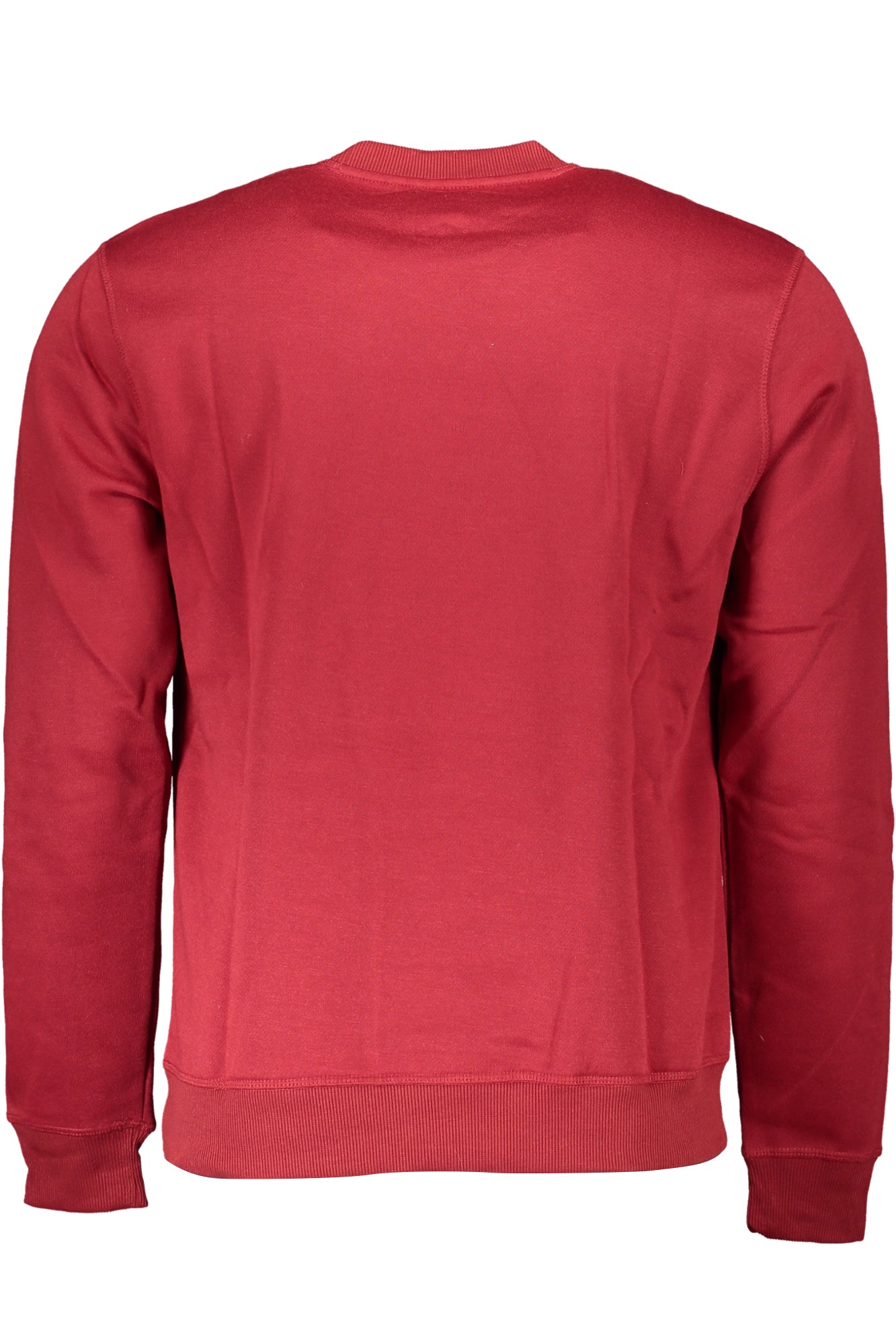 Men's red zip-out sweatshirt