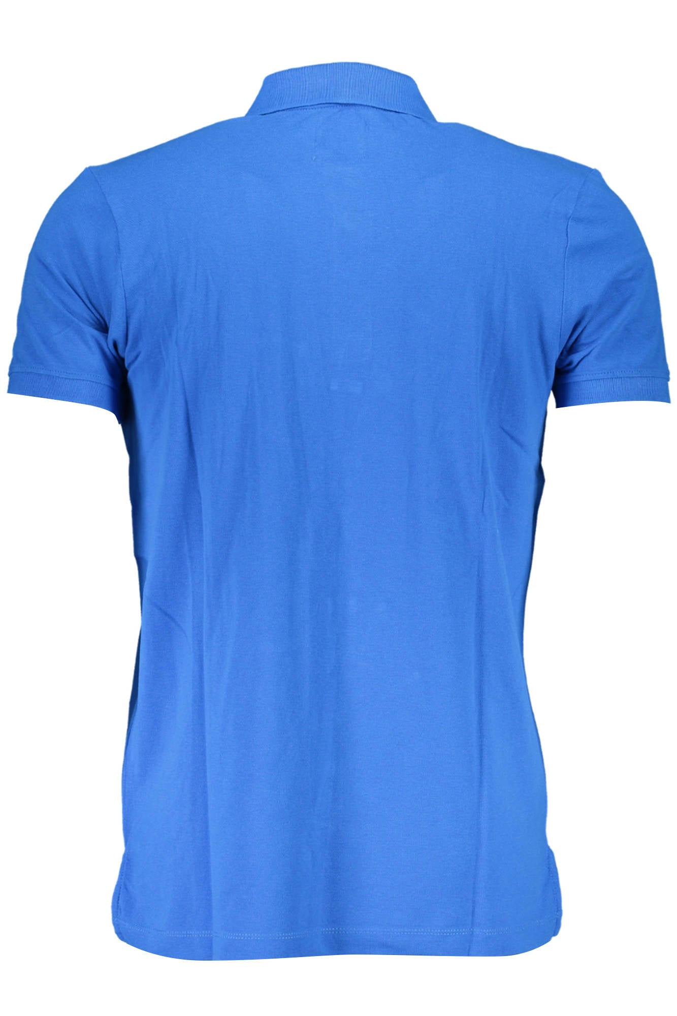 Polo short sleeve man blue
