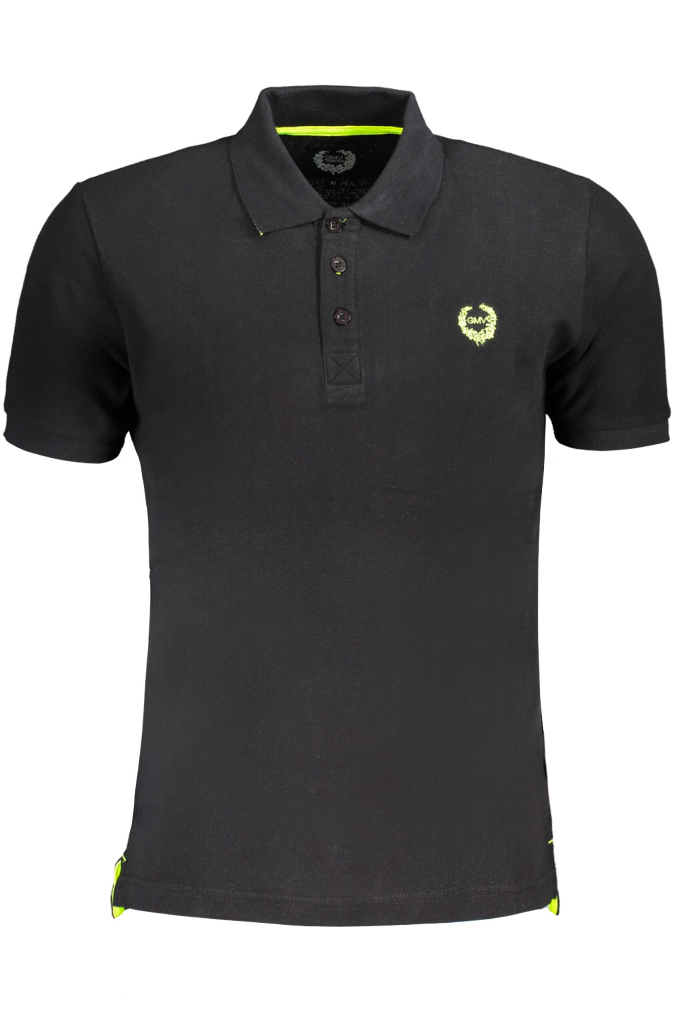 GIAN MARCO VENTURI Polo Shirts Black - AU01628FABIEN