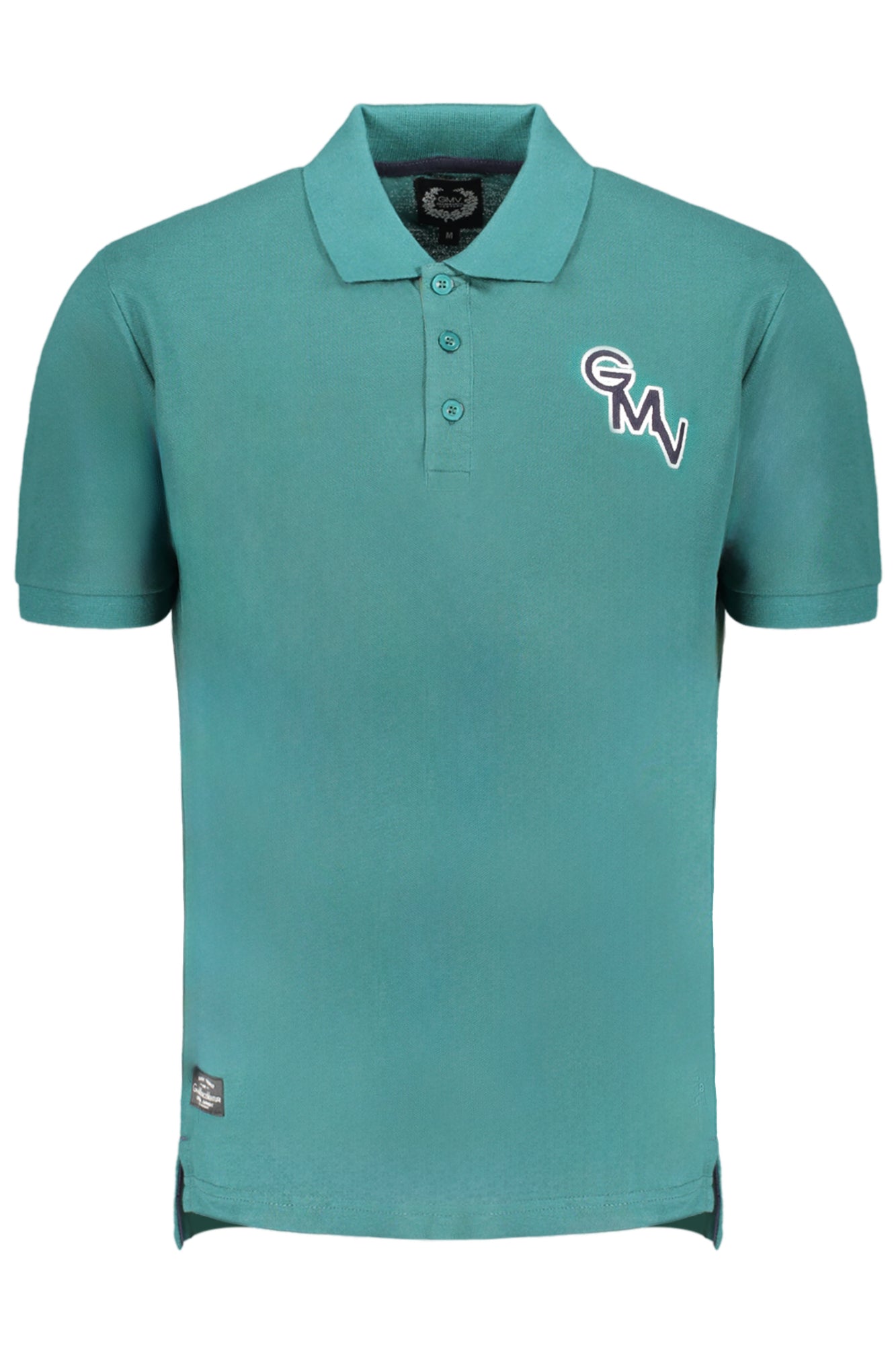 GIAN MARCO VENTURI GIAN MARCO VENTURI MEN'S SHORT SLEEVED POLO SHIRT BLUE - Verde