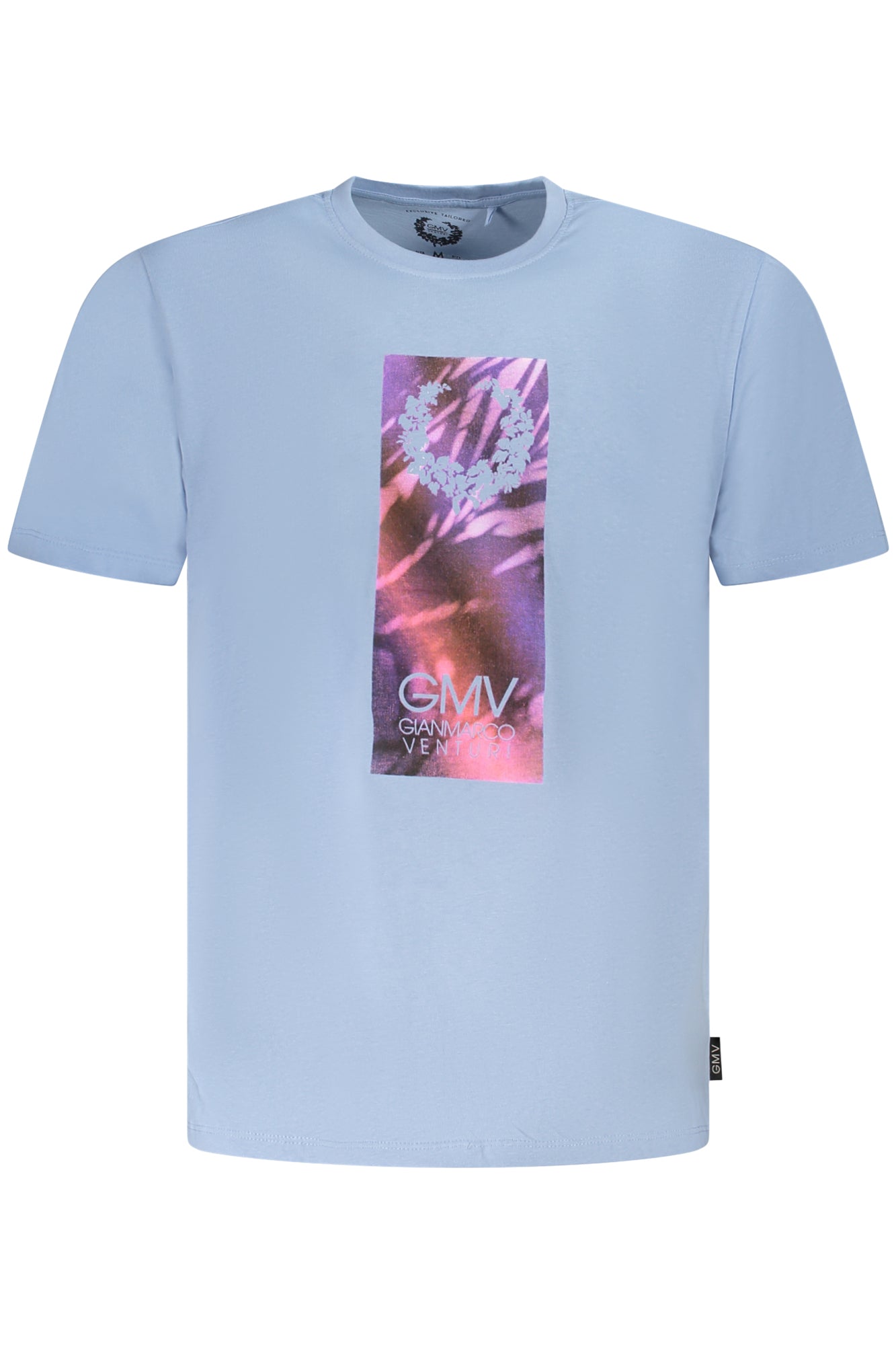GIAN MARCO VENTURI T-Shirts Light Blue - AU01417MARINO