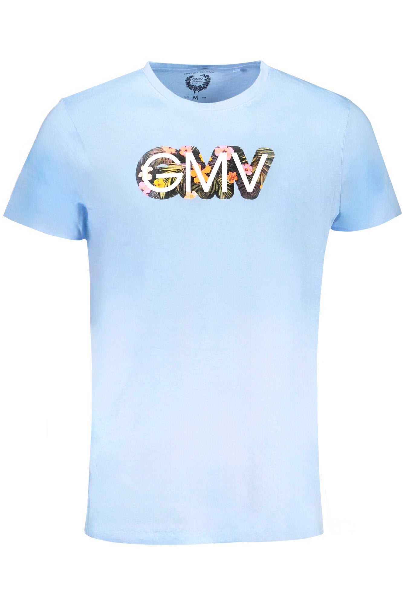 GIAN MARCO VENTURI T-Shirts Light Blue - AU01412ORLANDO