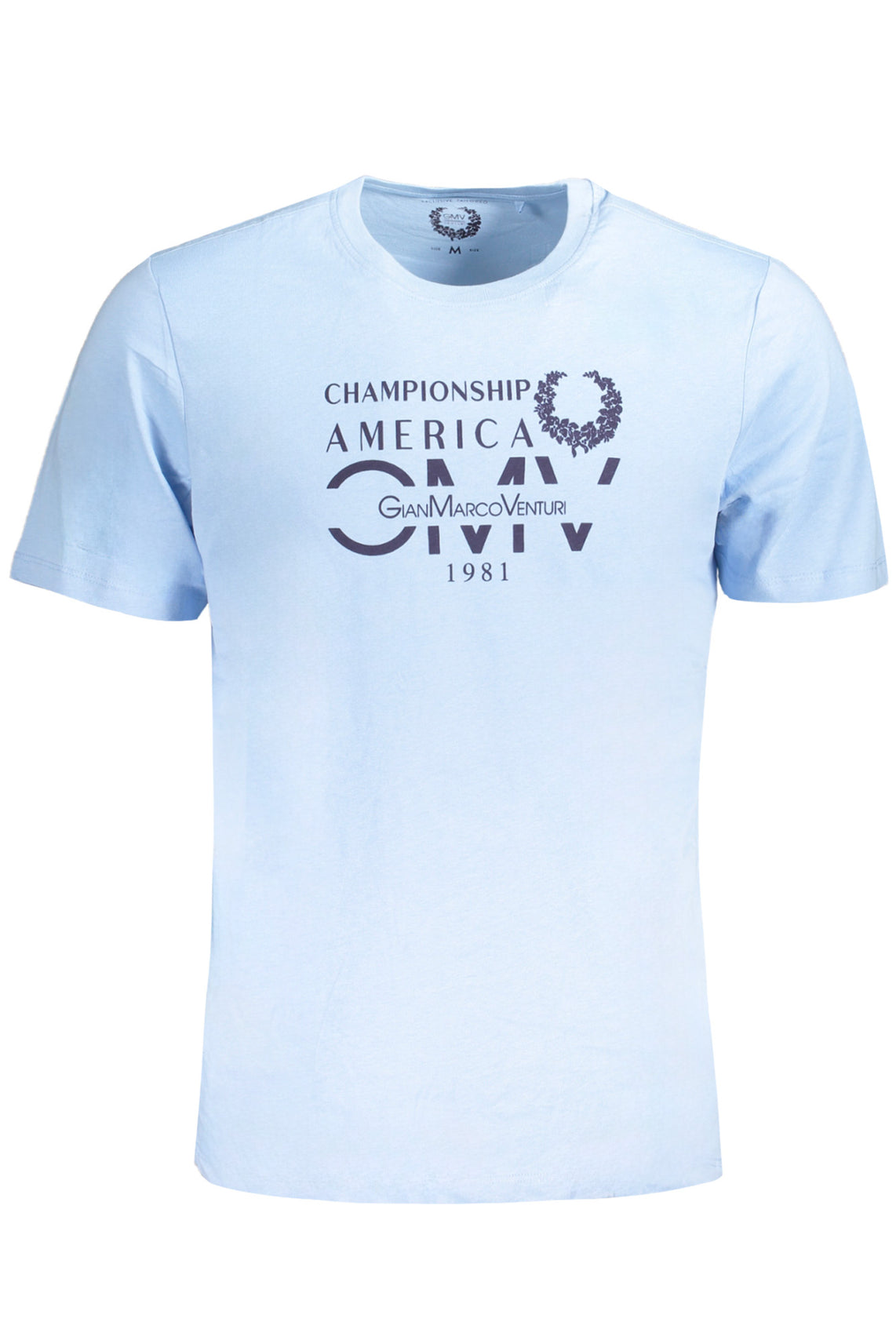 GIAN MARCO VENTURI T-Shirts Light Blue - AU01484ITALO