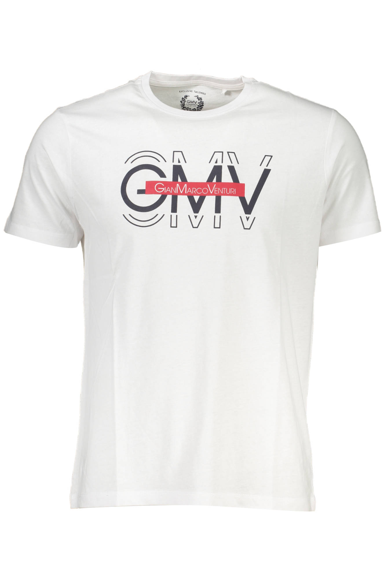 GIAN MARCO VENTURI GIAN MARCO VENTURI MEN'S SHORT SLEEVE T-SHIRT BLACK - Bianco