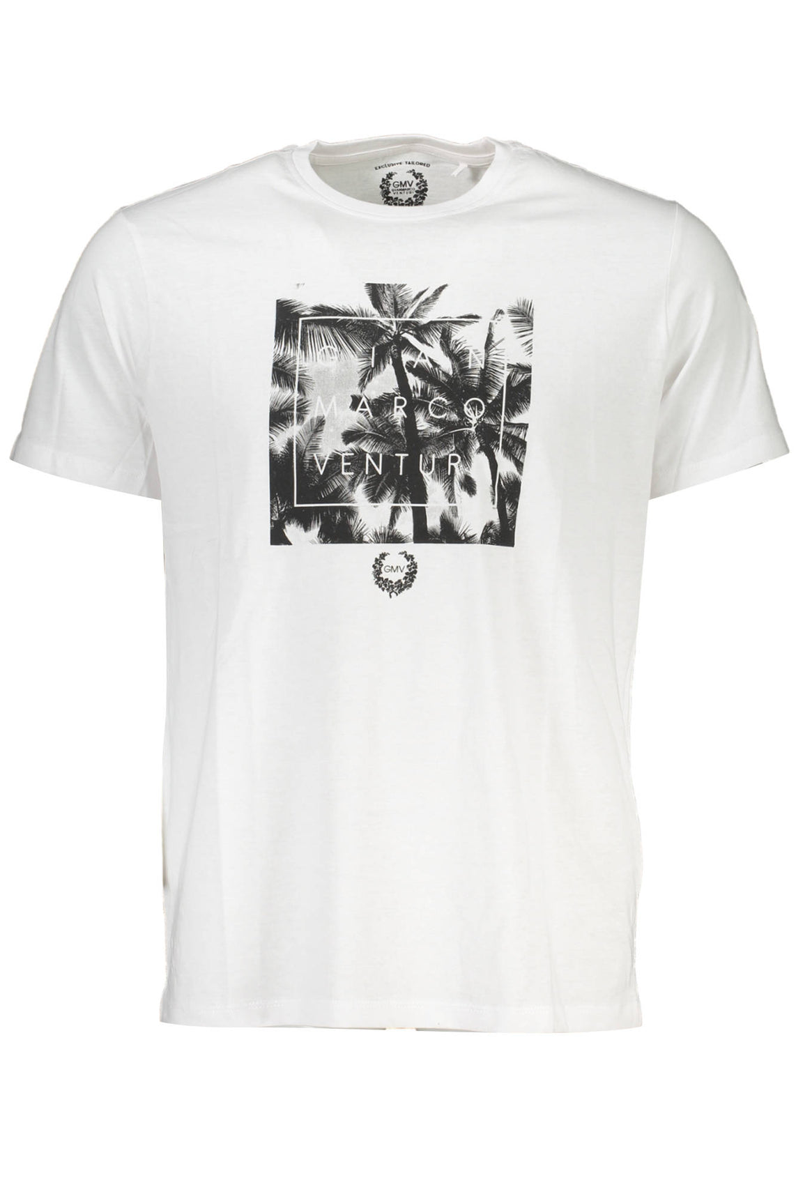 GIAN MARCO VENTURI GIAN MARCO VENTURI MEN'S SHORT SLEEVE T-SHIRT WHITE - Bianco