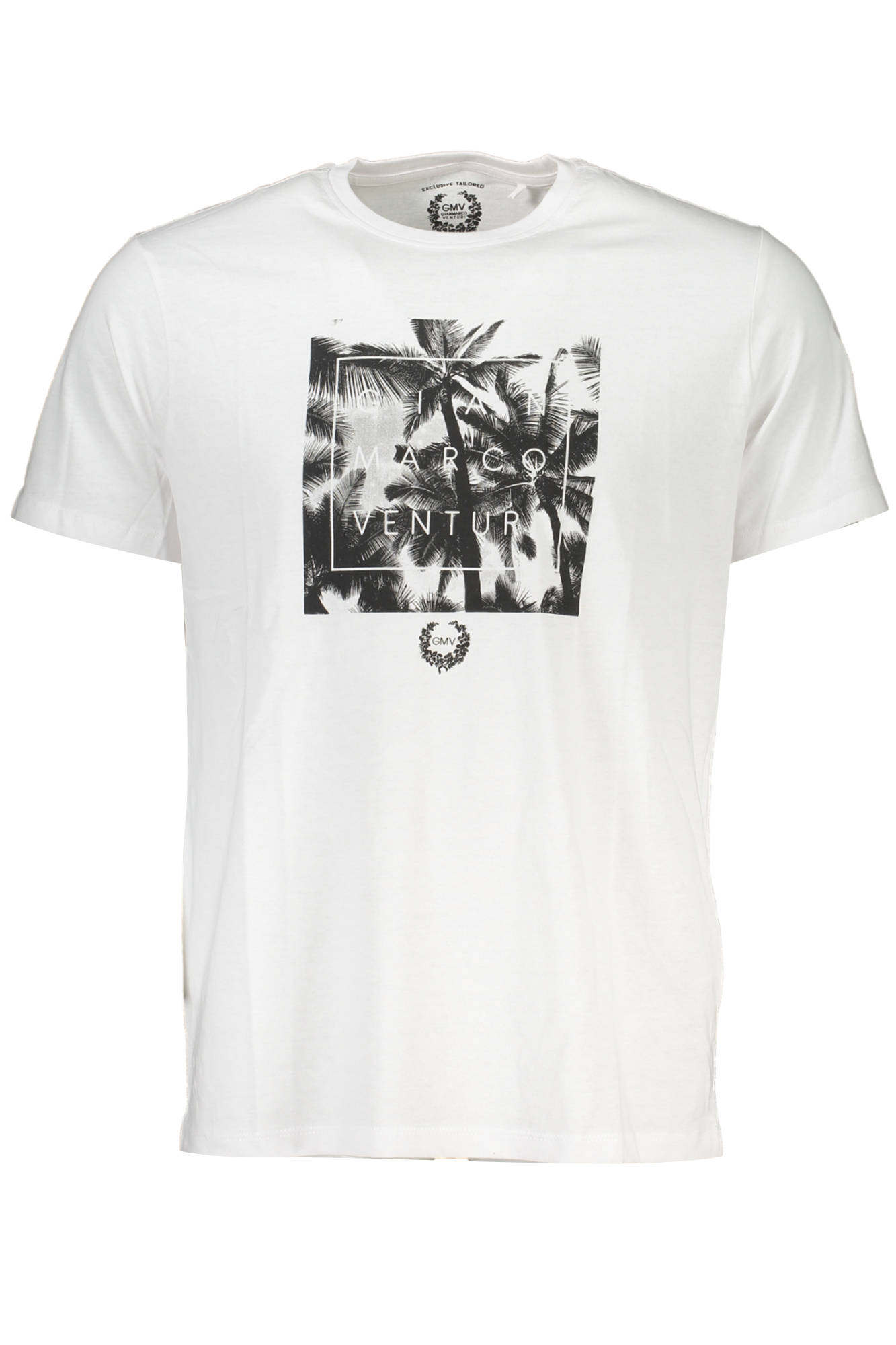 GIAN MARCO VENTURI GIAN MARCO VENTURI MEN'S SHORT SLEEVE T-SHIRT WHITE - Bianco