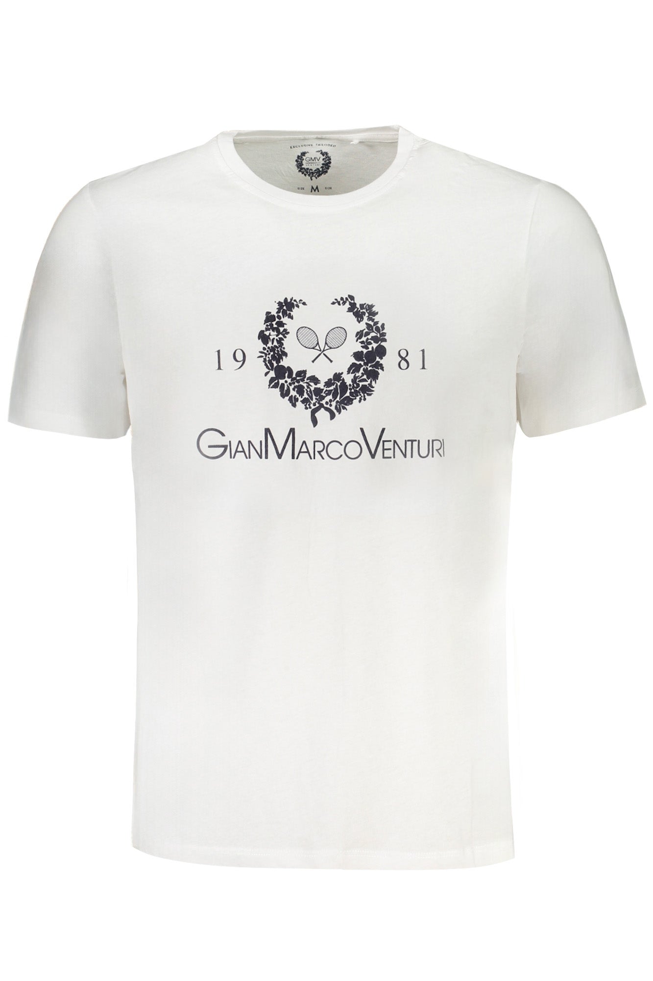 GIAN MARCO VENTURI T-Shirts White - AU01419LINO