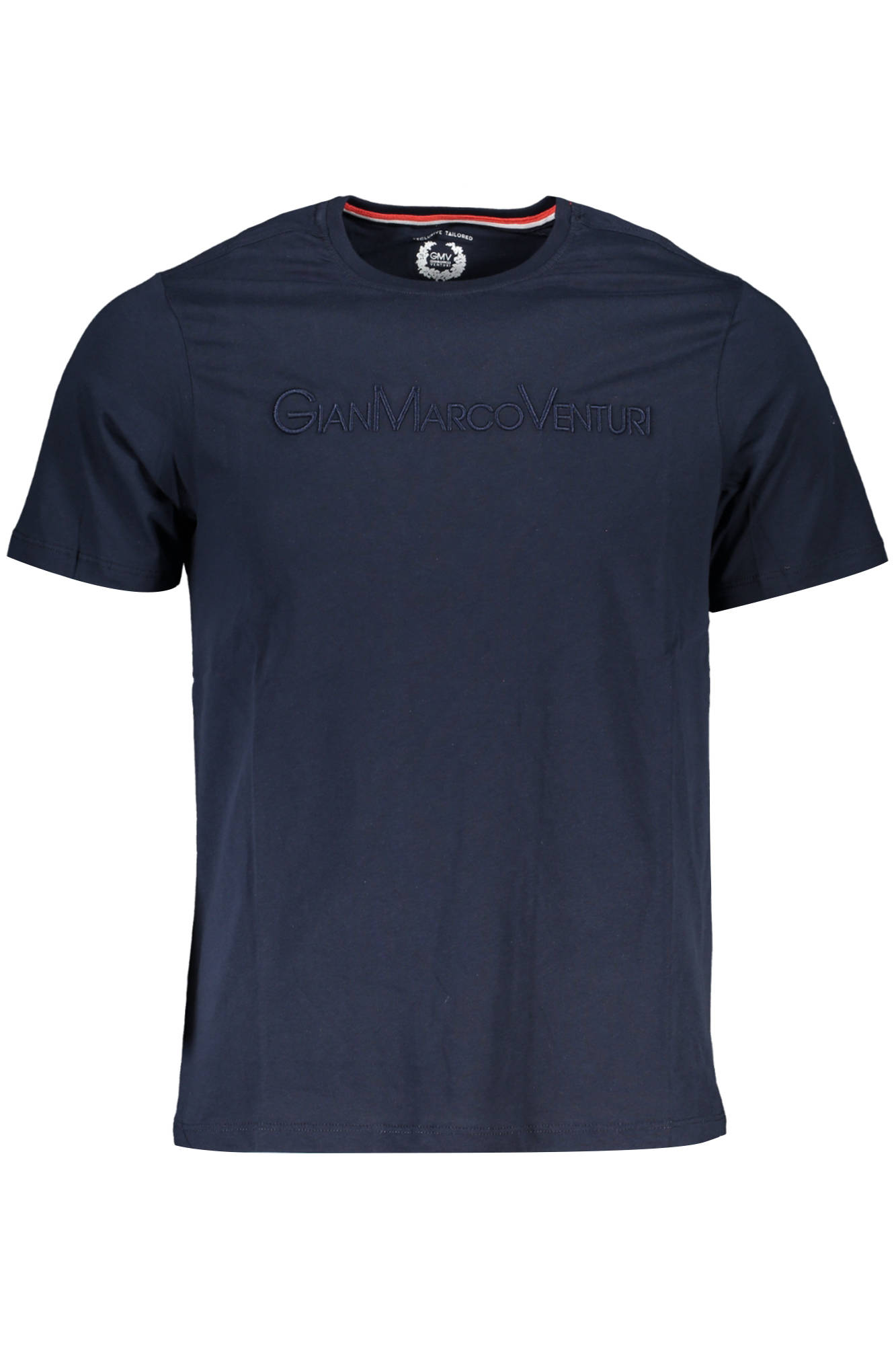 GIAN MARCO VENTURI GIAN MARCO VENTURI MEN'S SHORT SLEEVE T-SHIRT WHITE - Blu
