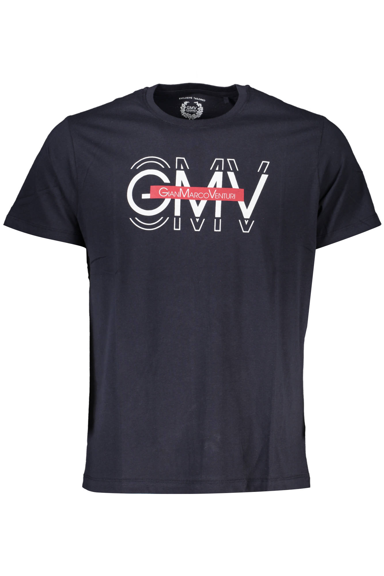 GIAN MARCO VENTURI GIAN MARCO VENTURI MEN'S SHORT SLEEVE T-SHIRT BLACK - Blu