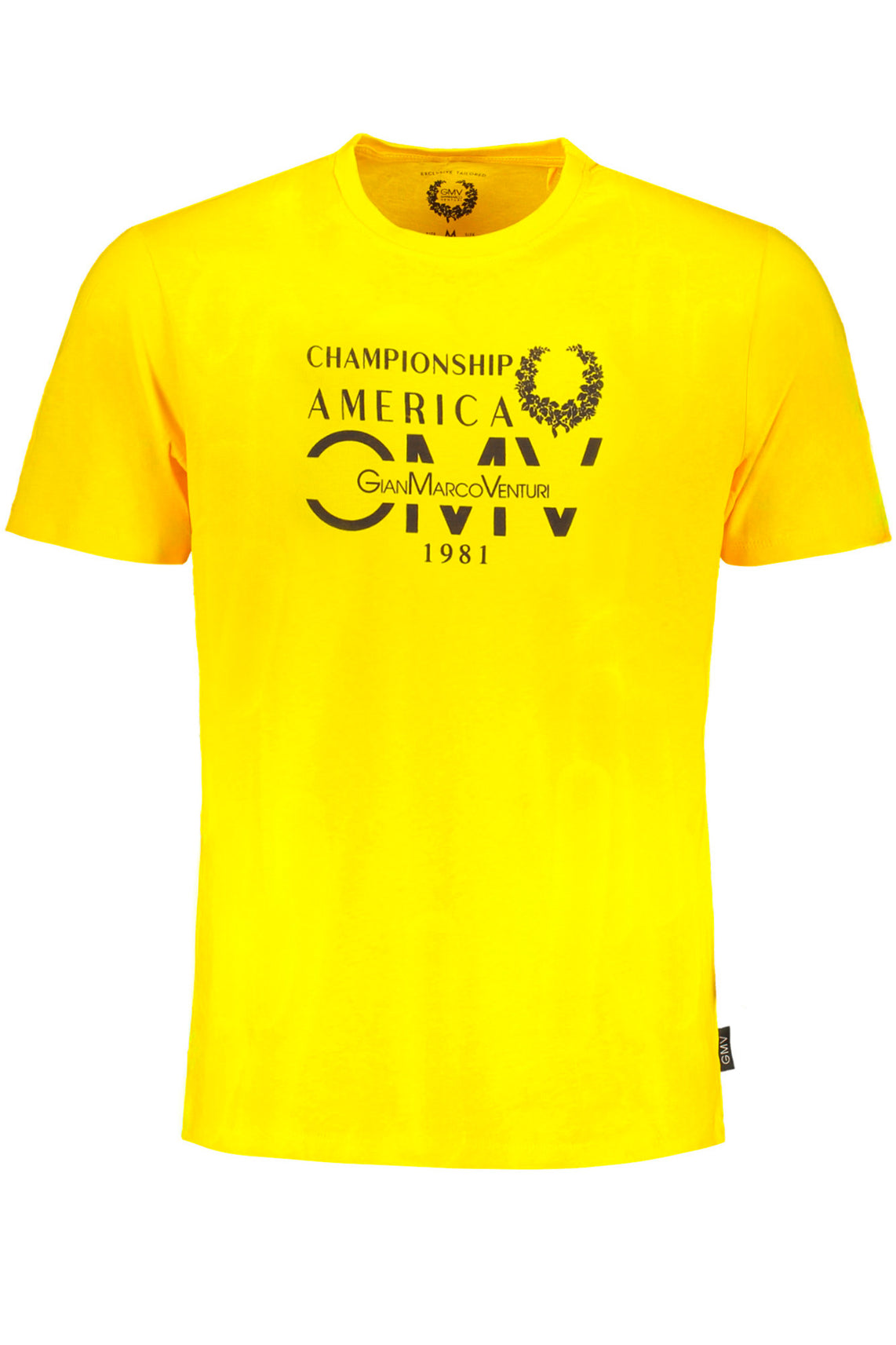 GIAN MARCO VENTURI T-Shirts Yellow - AU01484ITALO