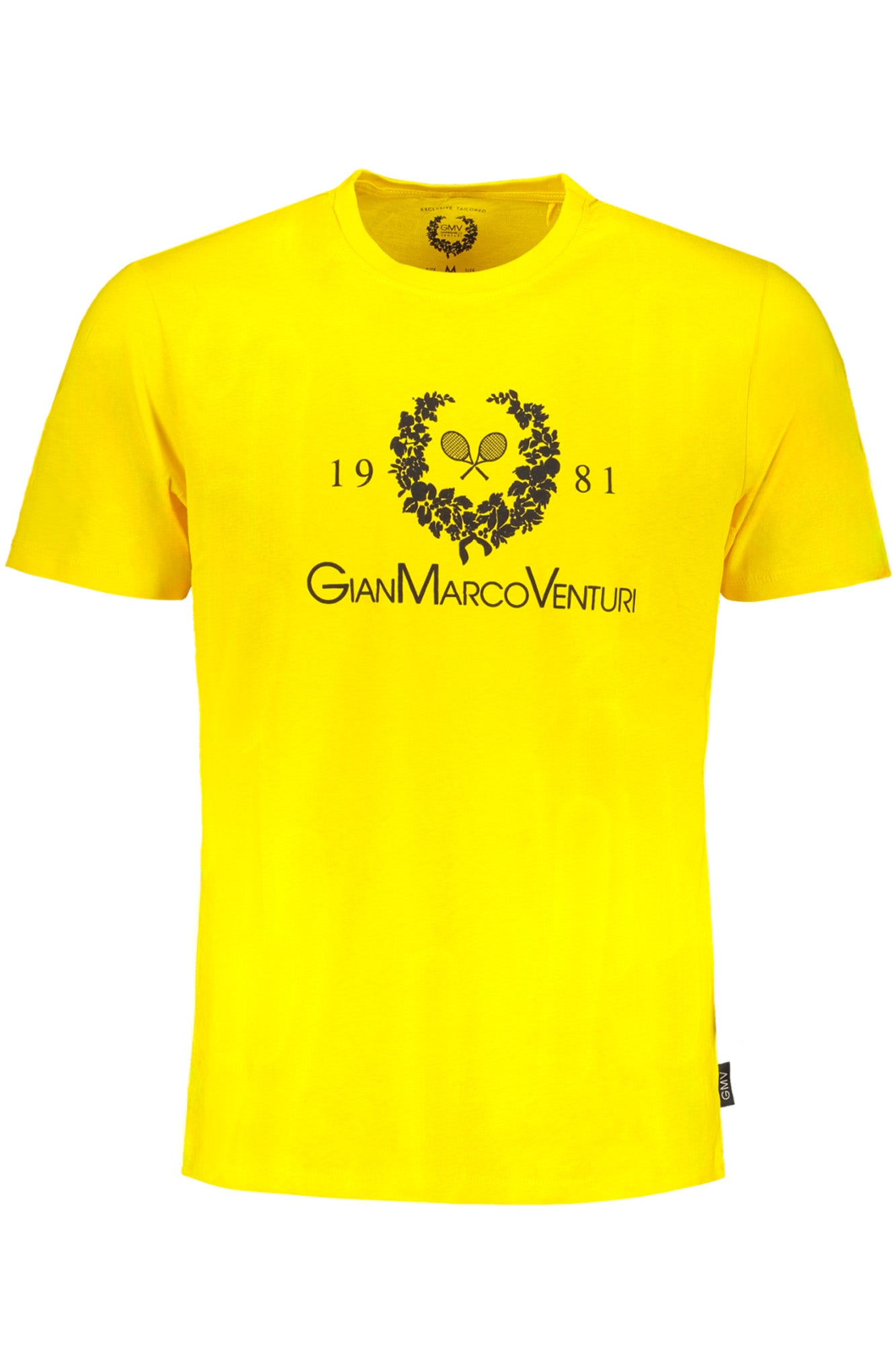 GIAN MARCO VENTURI T-Shirts Yellow - AU01419LINO