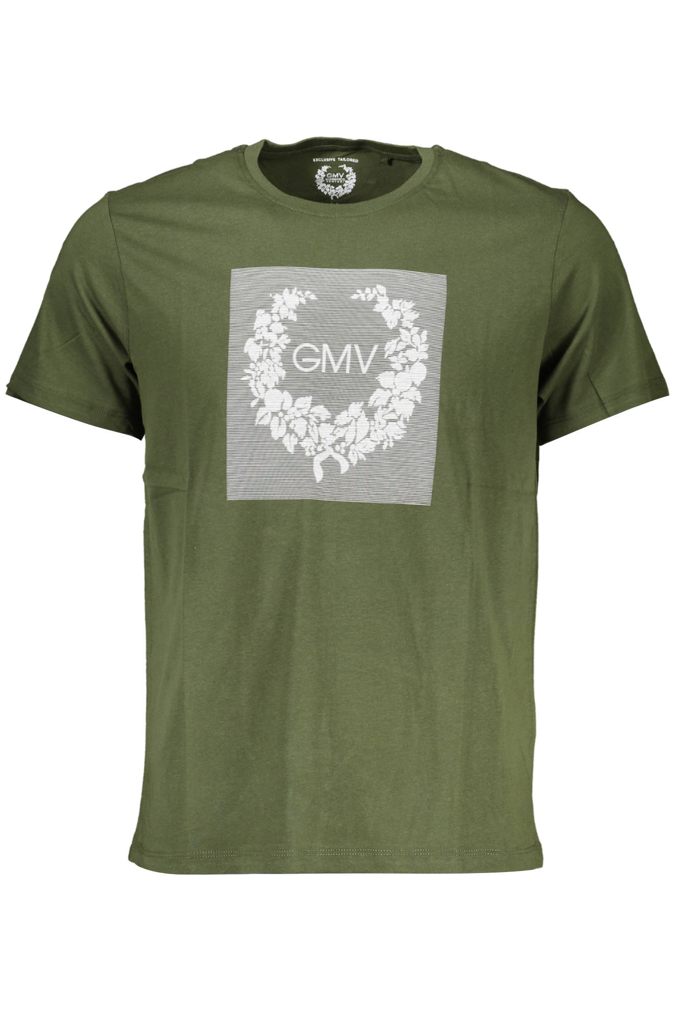 GIAN MARCO VENTURI GIAN MARCO VENTURI MEN'S SHORT SLEEVE T-SHIRT BLACK - Verde