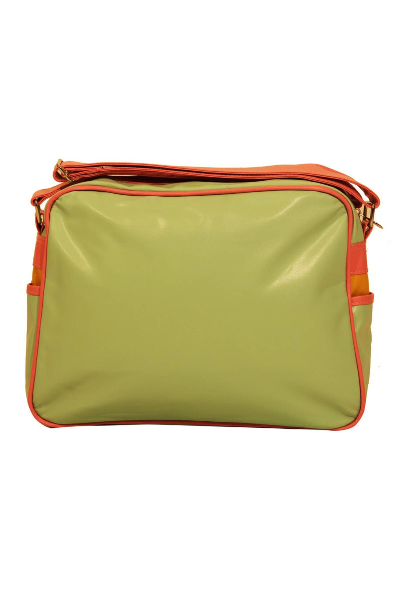 Shoulder strap green woman