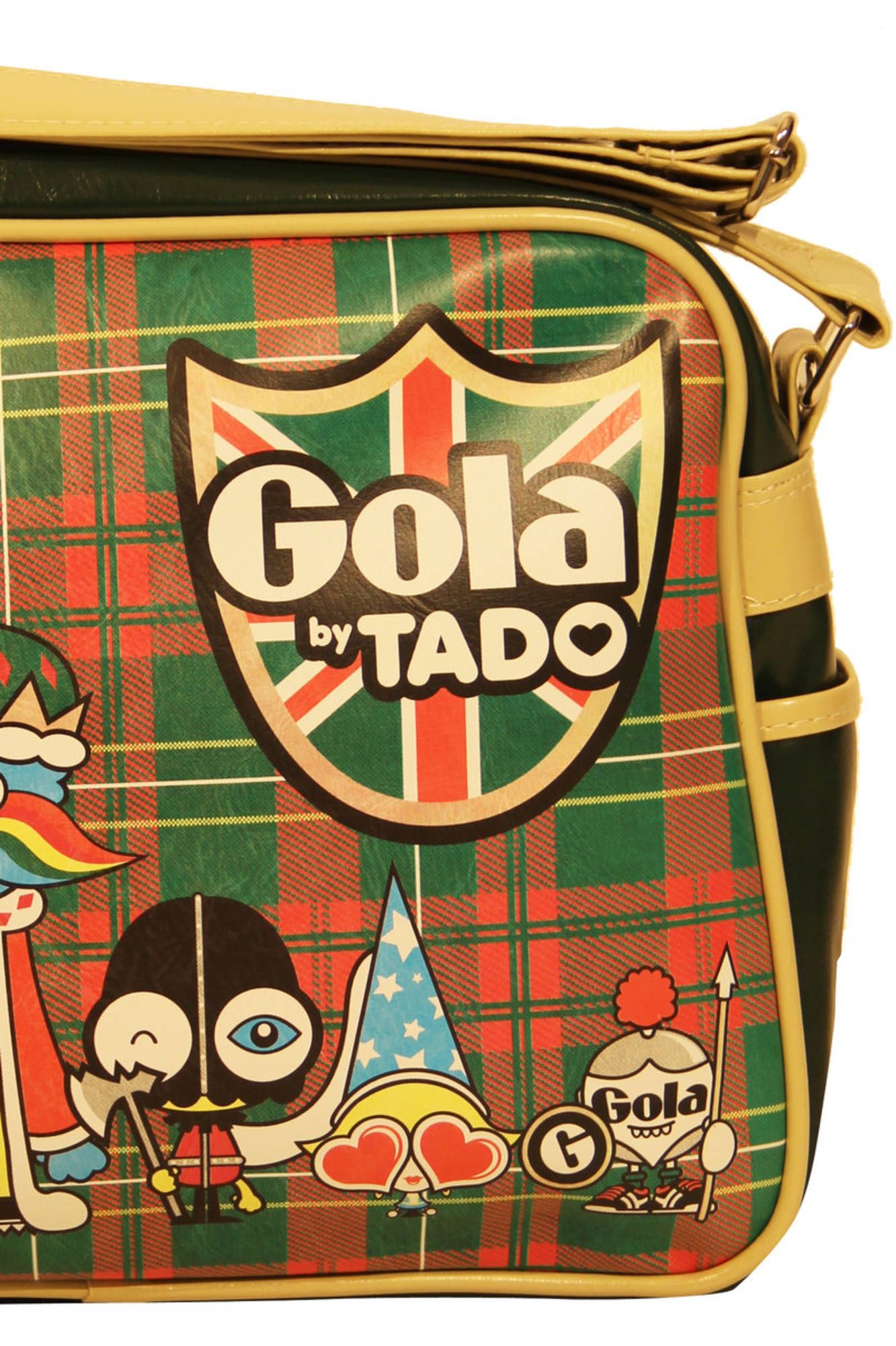 Shoulder strap green woman