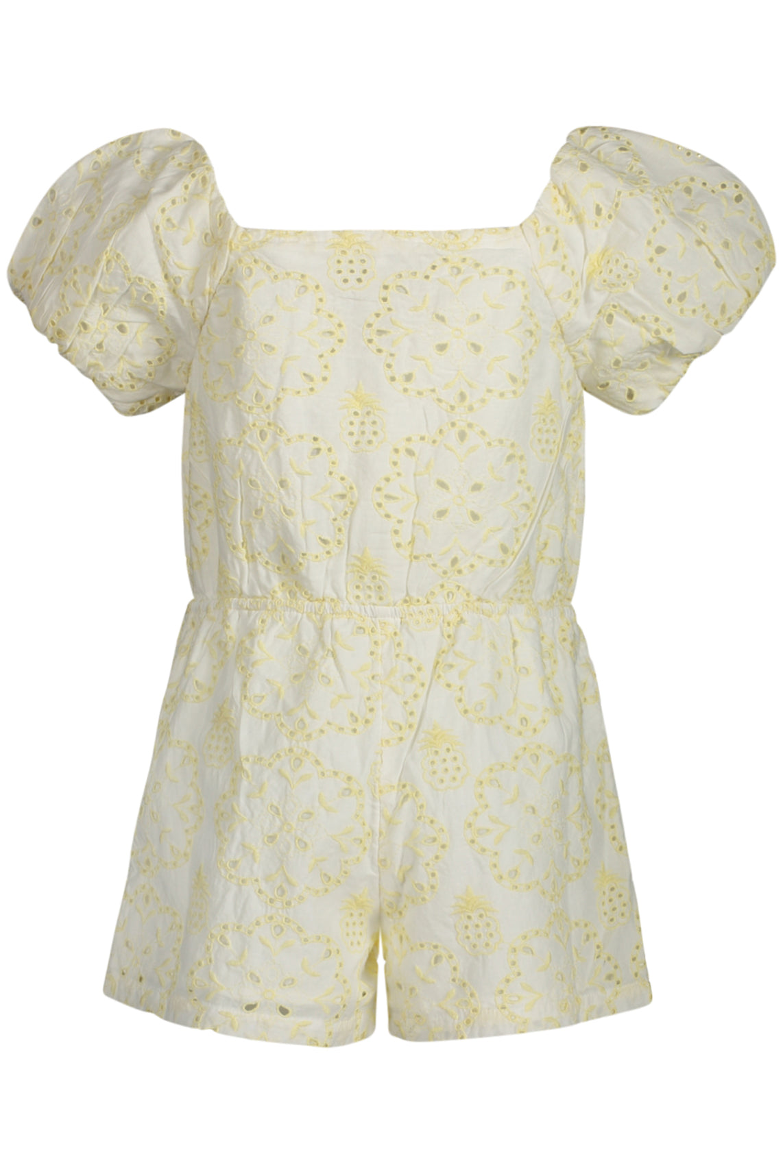 Abito corto bambina giallo