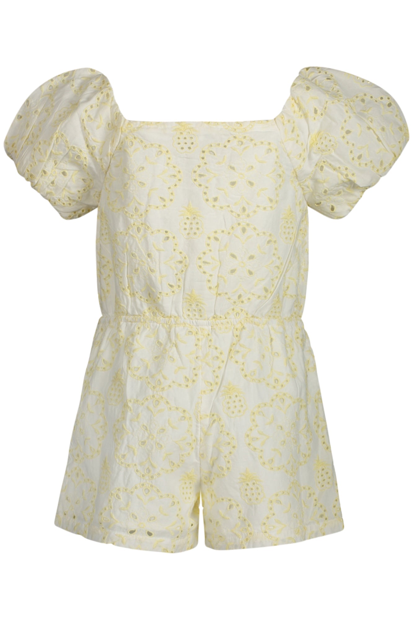 Abito corto bambina giallo