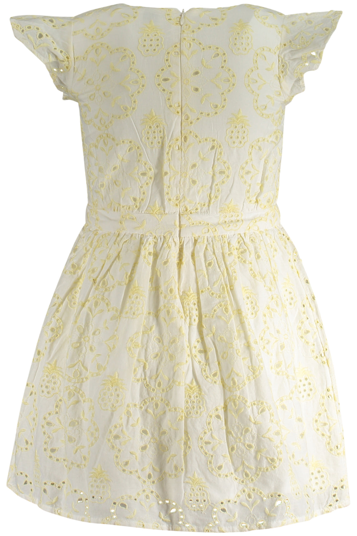 Abito lungo bambina giallo