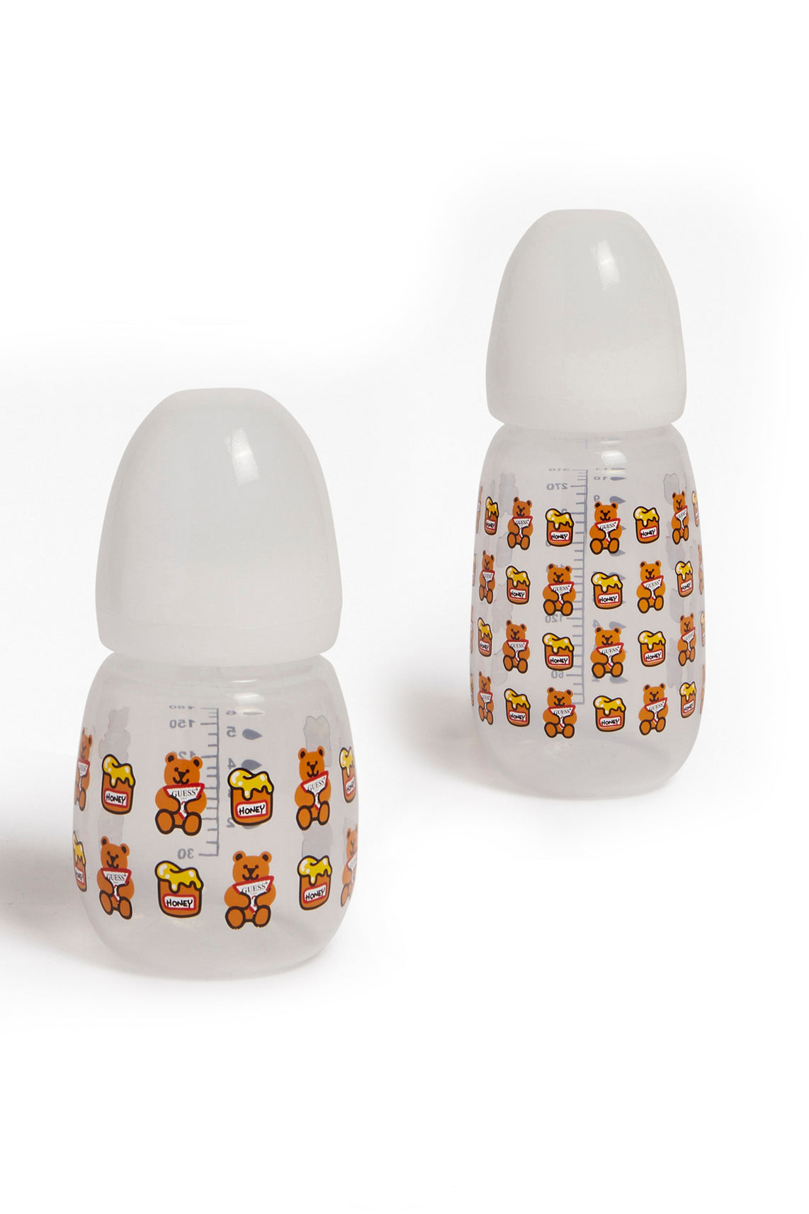 Transparent baby bottle