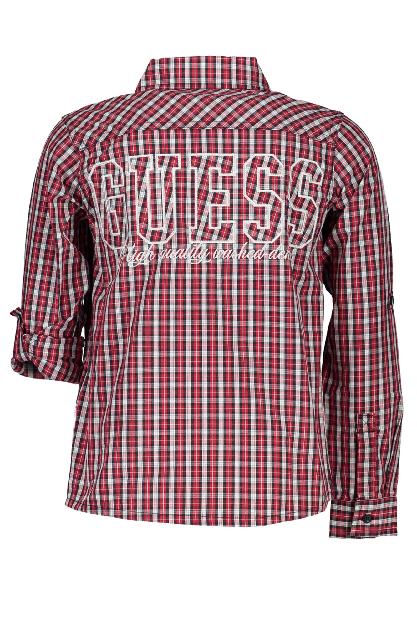 Red long sleeved shirt for children