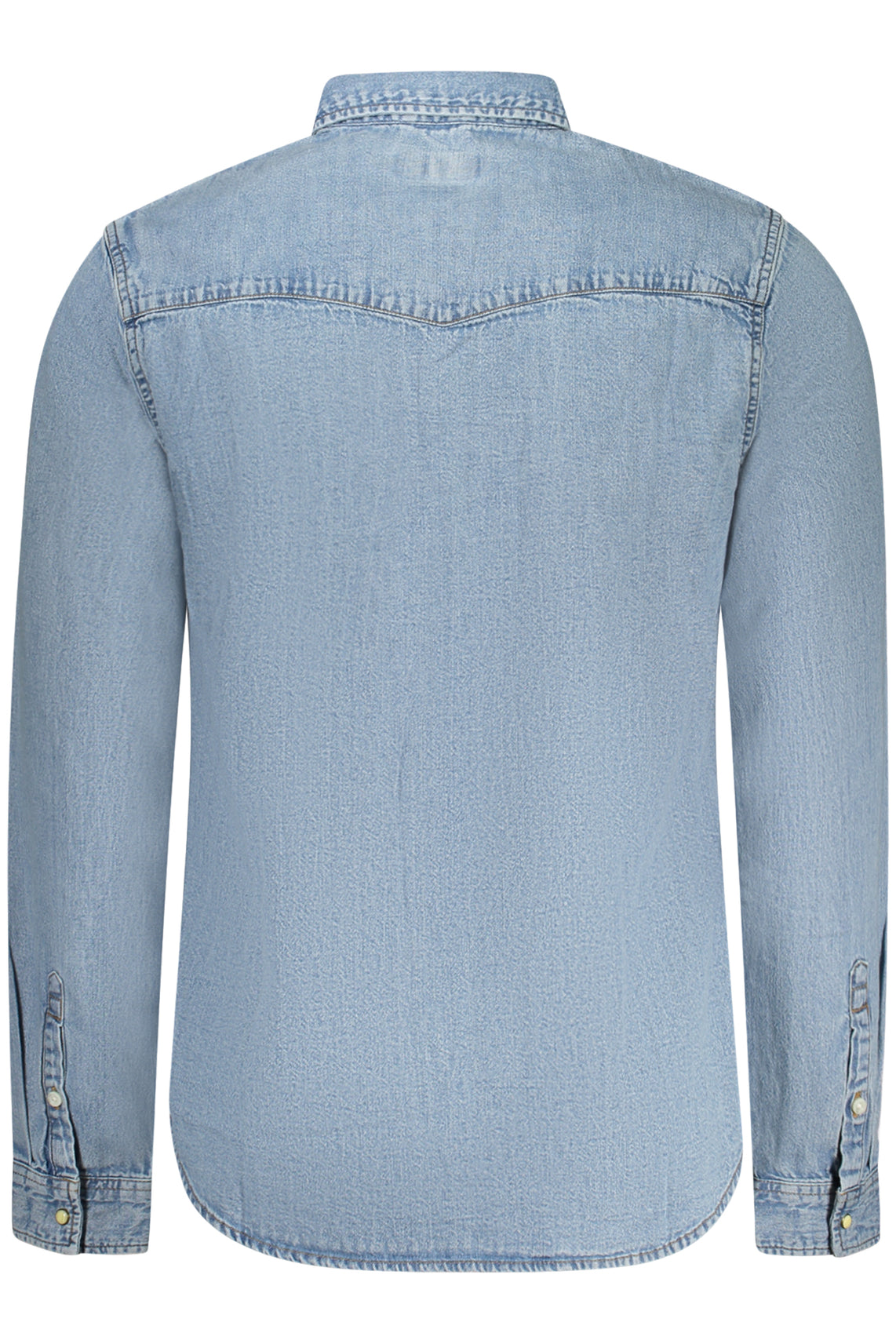 Long sleeve shirt men blue