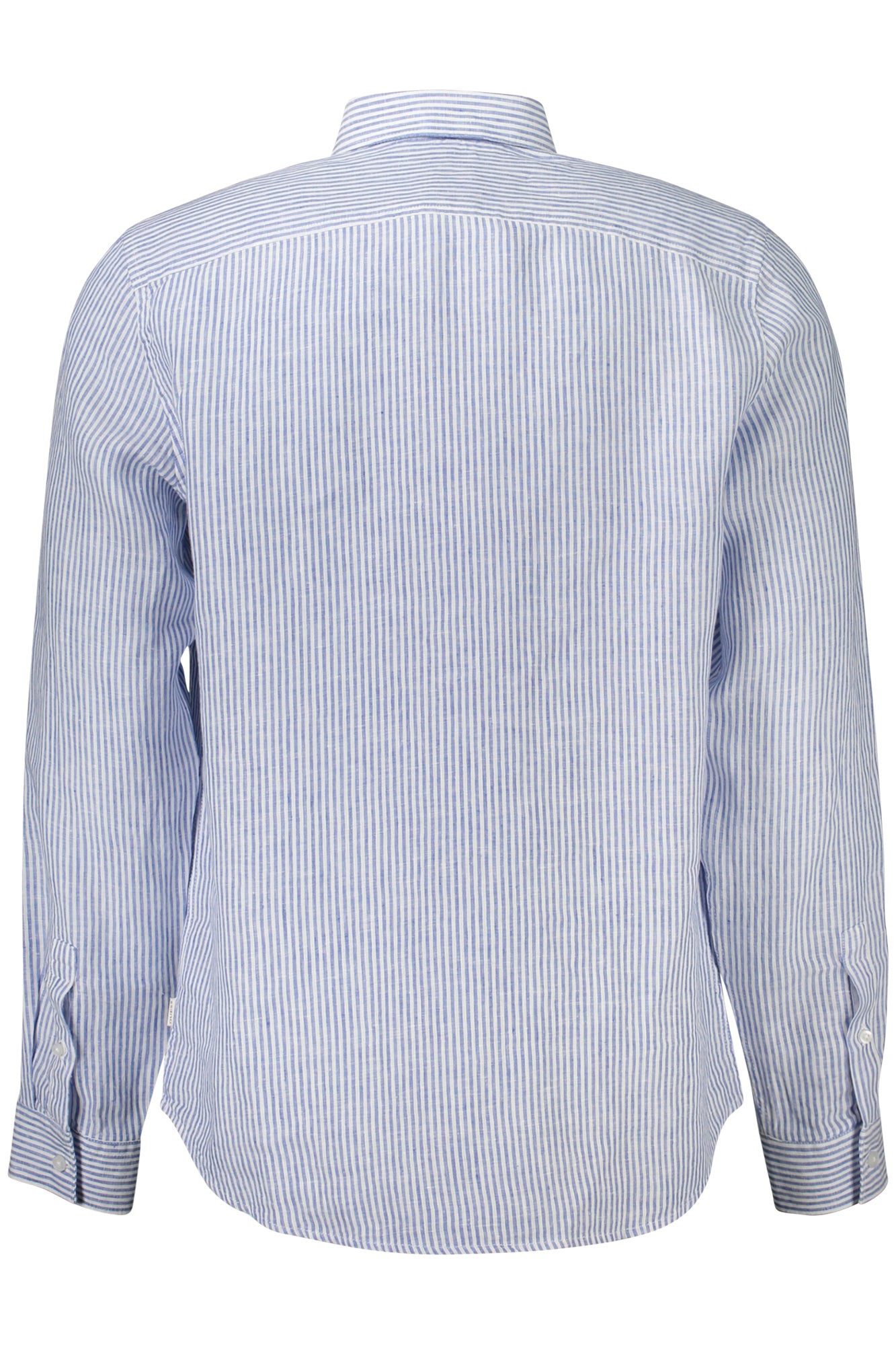 Camicia maniche lunghe uomo blu